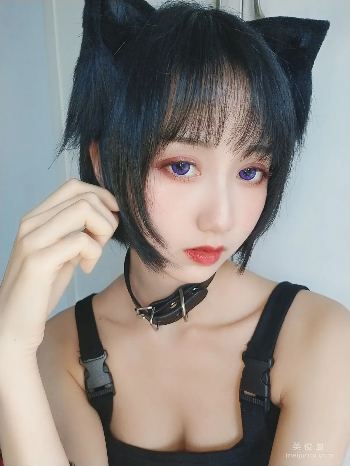 Girl Mu Mianmian OwO, Delinquent Cat Photo Set photo 14