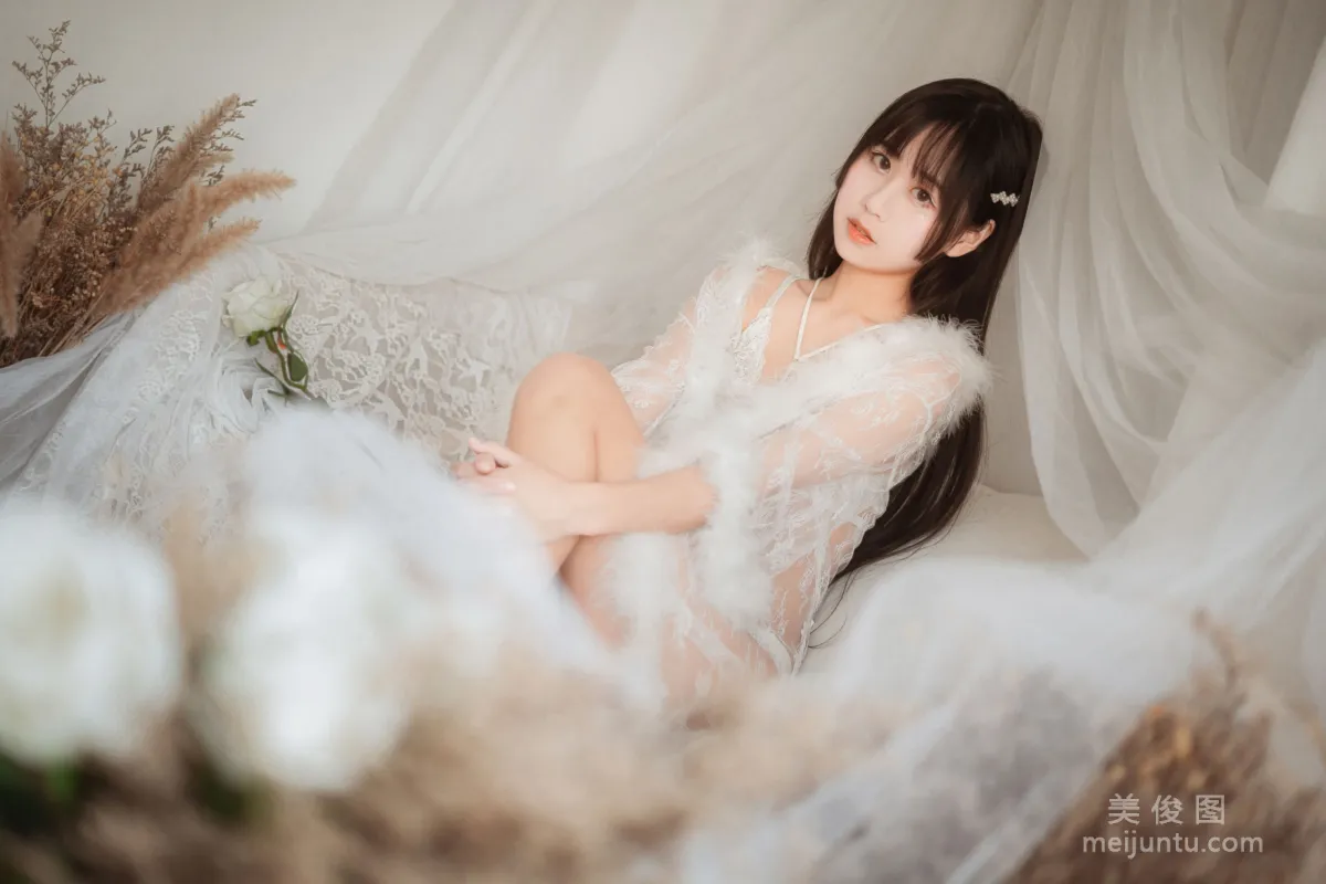 COS Beautiful Girl Mengyaer o0, Plush Underwear Photo Set photo 7