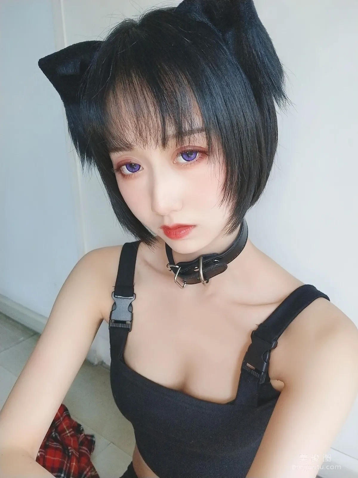 Girl Mu Mianmian OwO, Delinquent Cat Photo Set photo 16