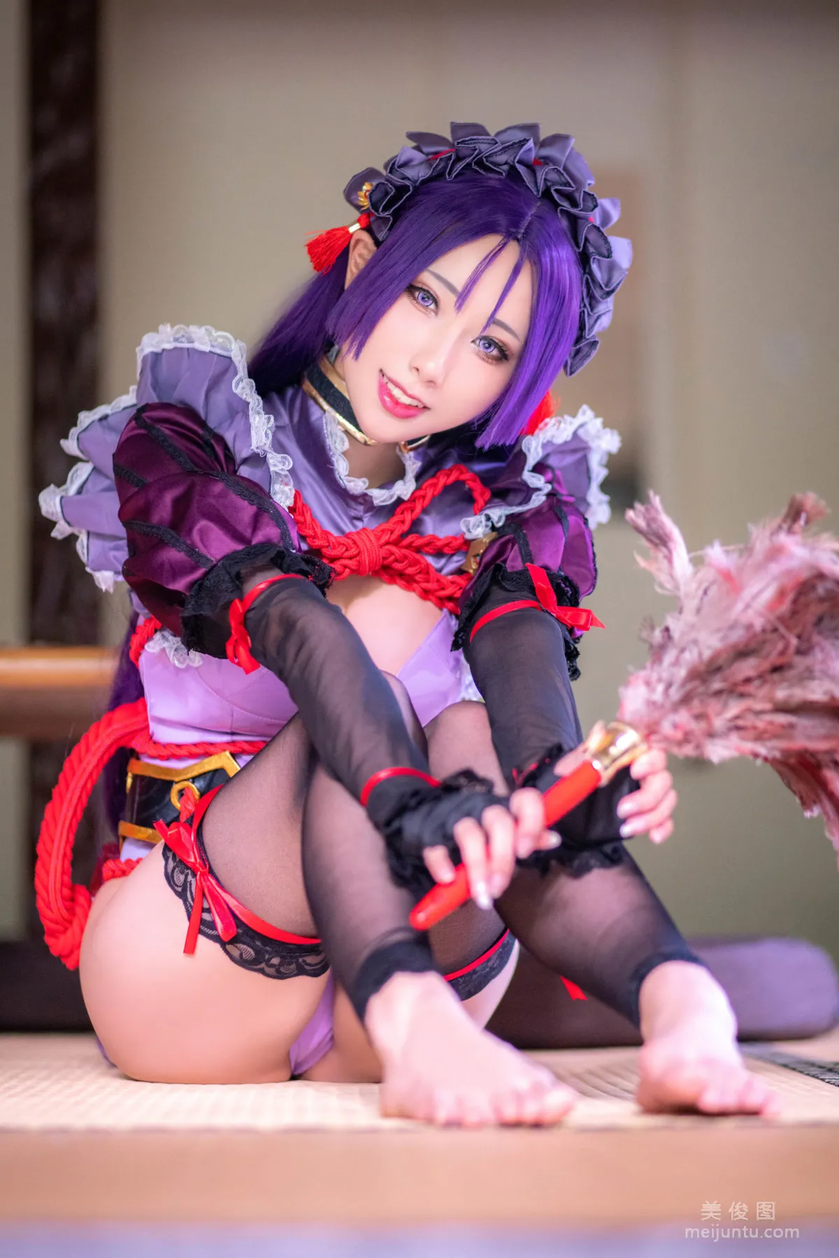 [Web Idols Coser] Yubo HaneAme, Minamoto no Yorimitsu, Photo Set photo 67