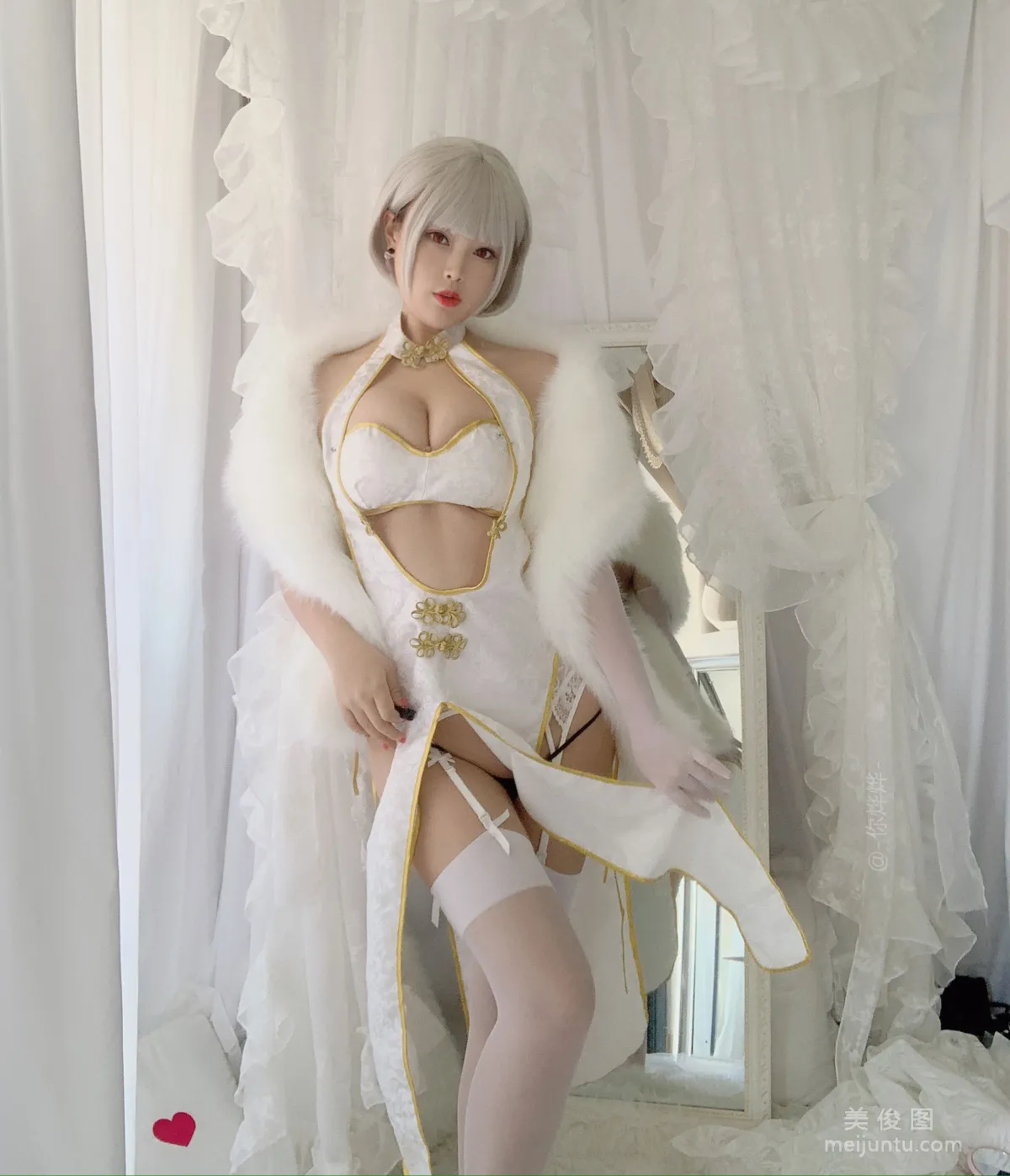 [美女Coser] -白烨- 《白旗袍》 写真集34