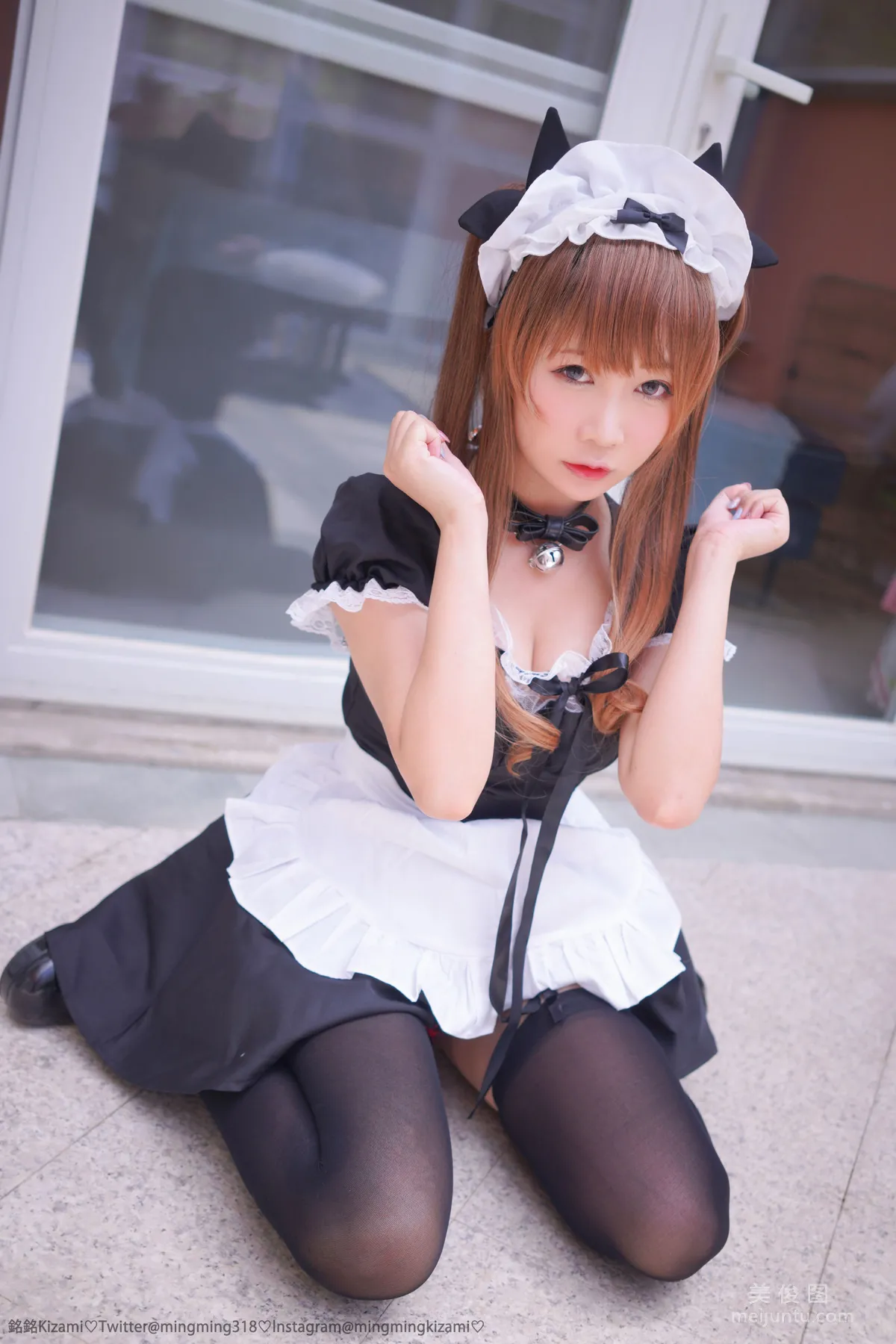 [网红Coser] 銘銘Kizami 《自撮りVol.11 兔女郎&女仆》 写真集117