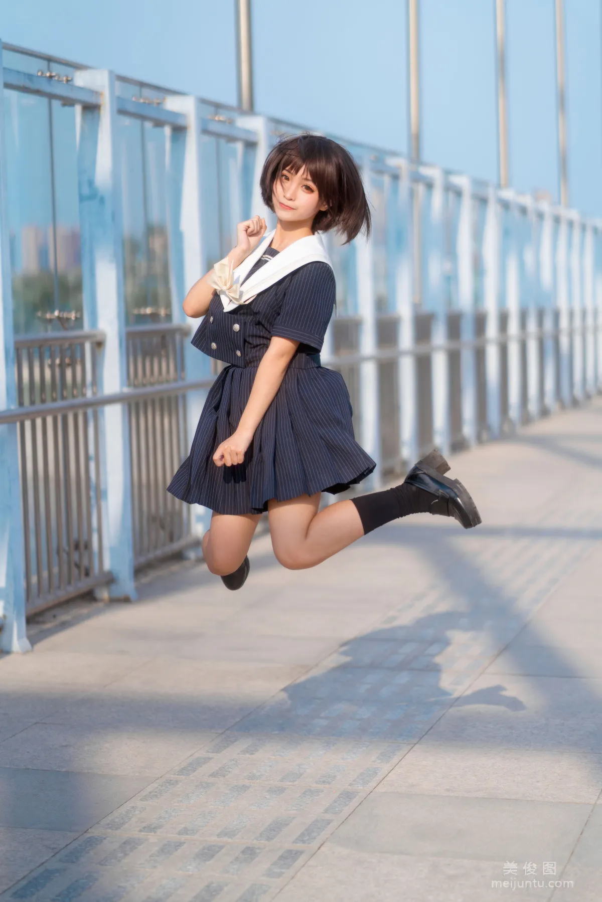 [網紅Coser] 蠢沫沫 《JK制服》 寫真集 26