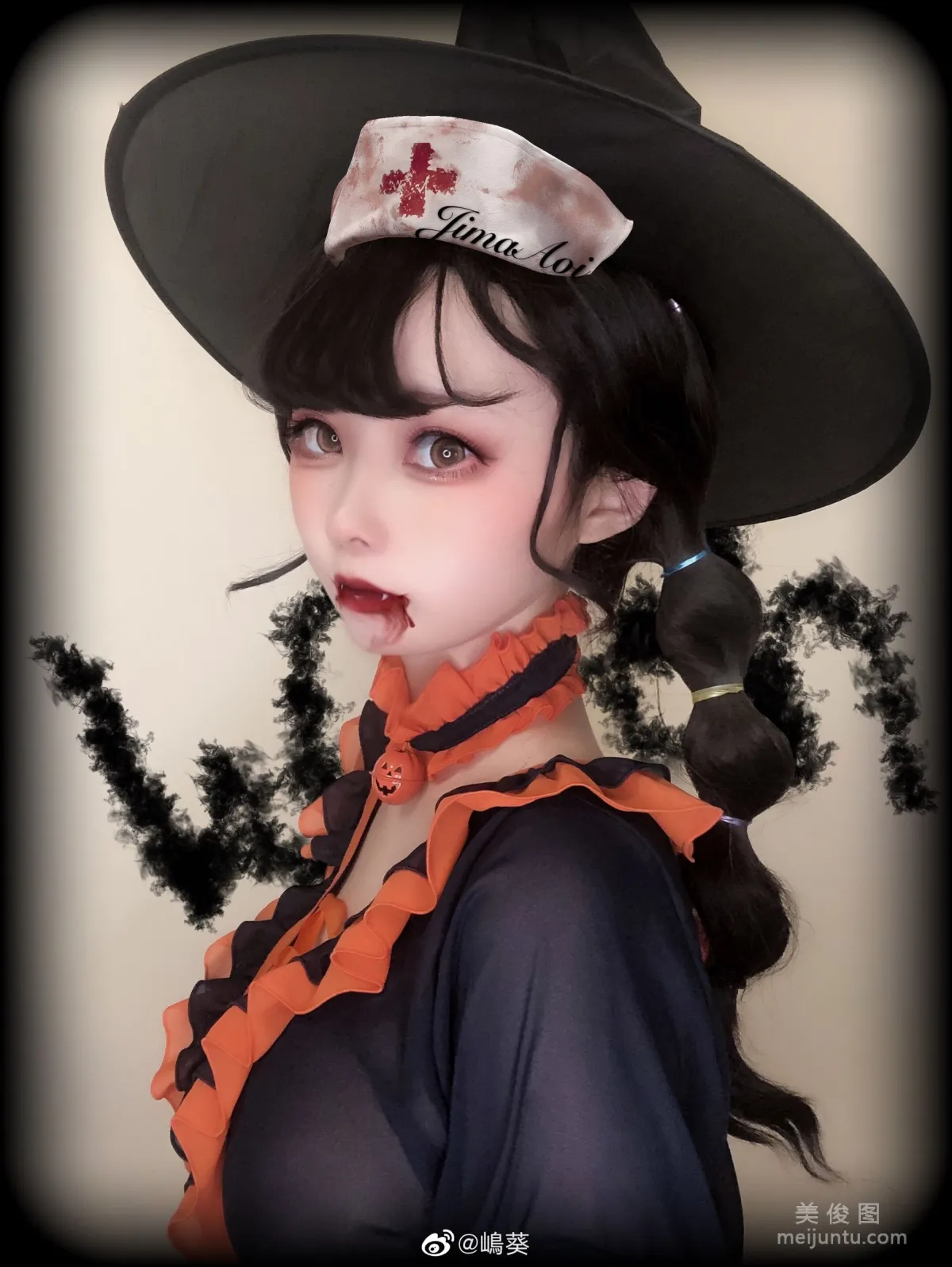 微博Coser嶋葵 《万圣节小恶魔》 写真集3