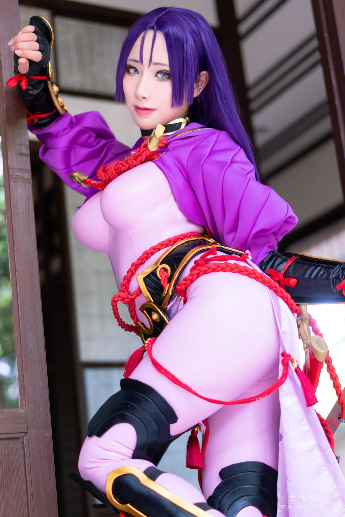 [Web Idols Coser] Yubo HaneAme, Minamoto no Yorimitsu, Photo Set photo 24