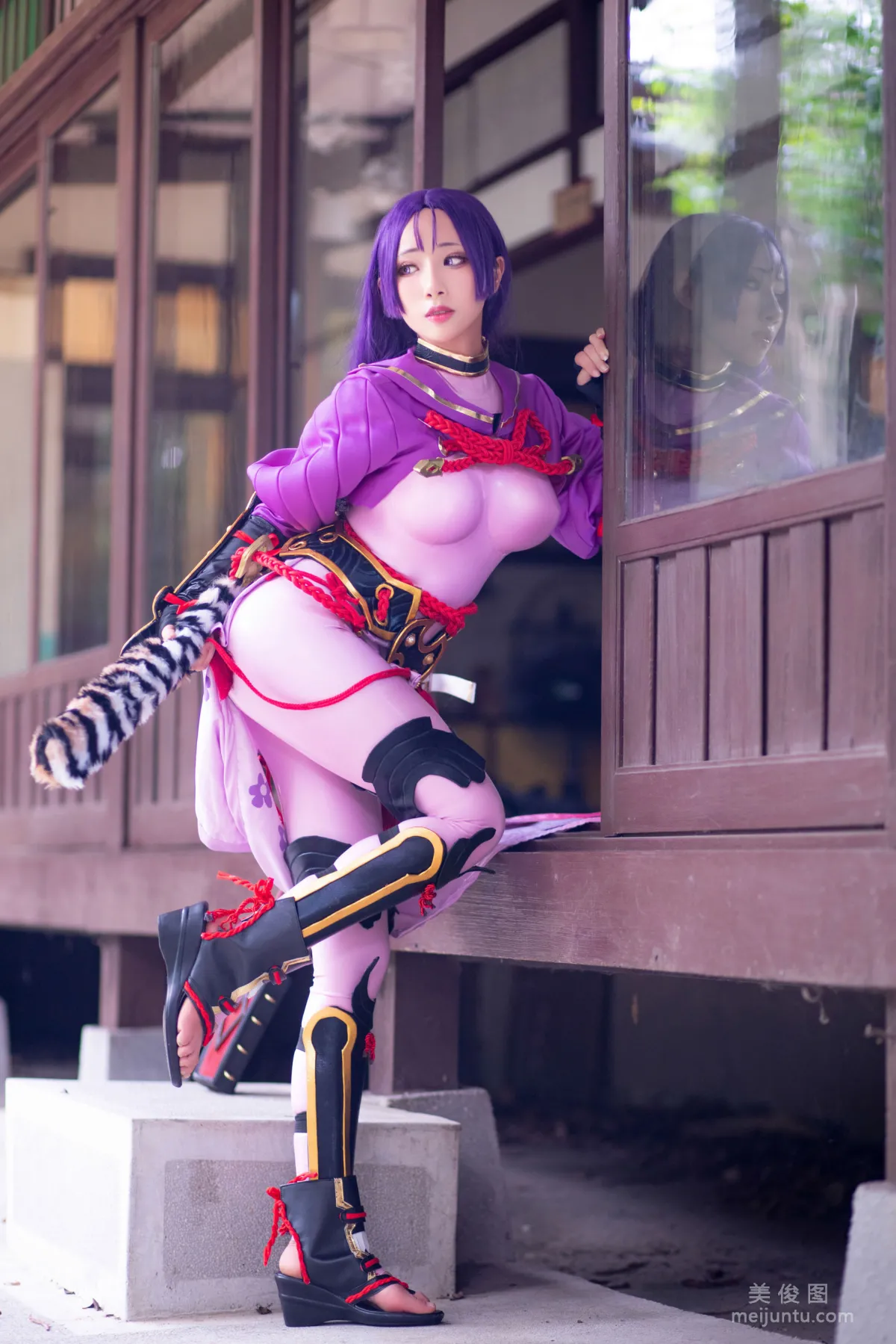 [Web Idols Coser] Yubo HaneAme, Minamoto no Yorimitsu, Photo Set photo 27