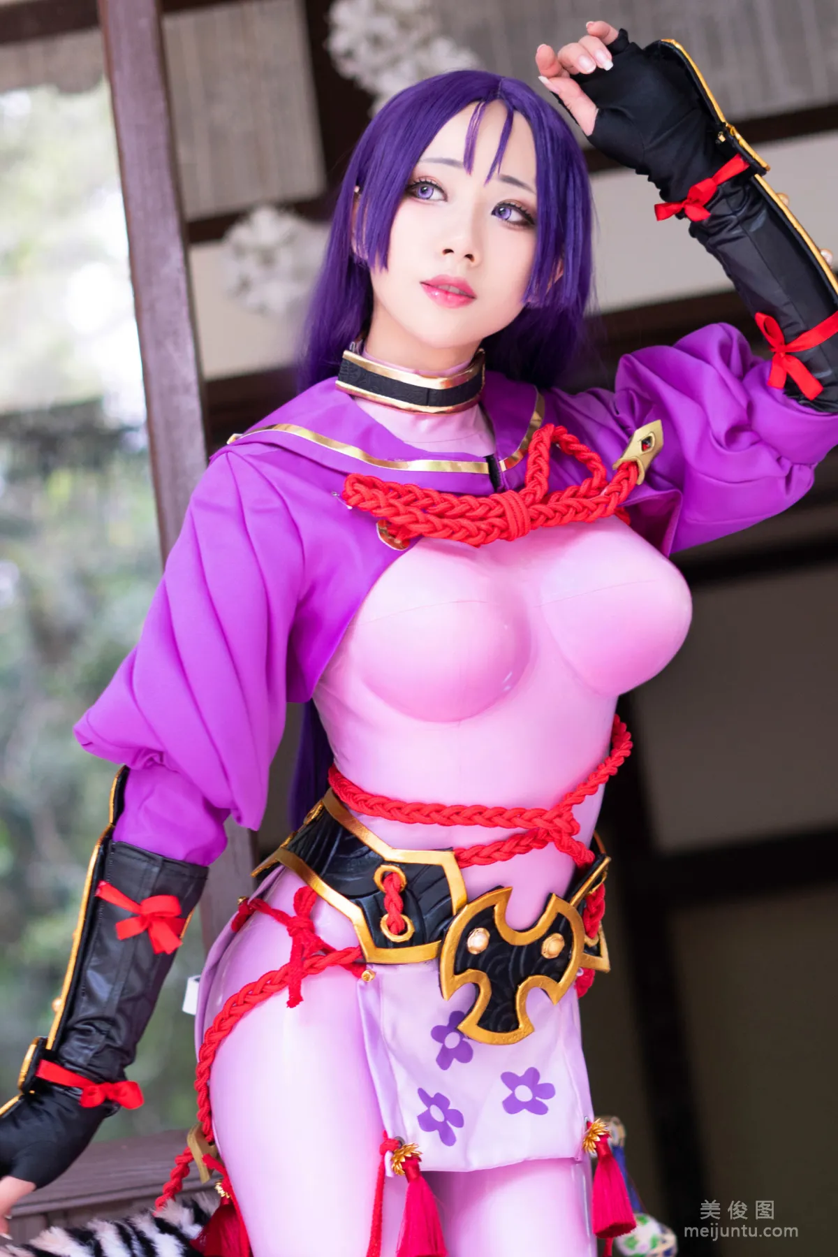 [Web Idols Coser] Yubo HaneAme, Minamoto no Yorimitsu, Photo Set photo 21