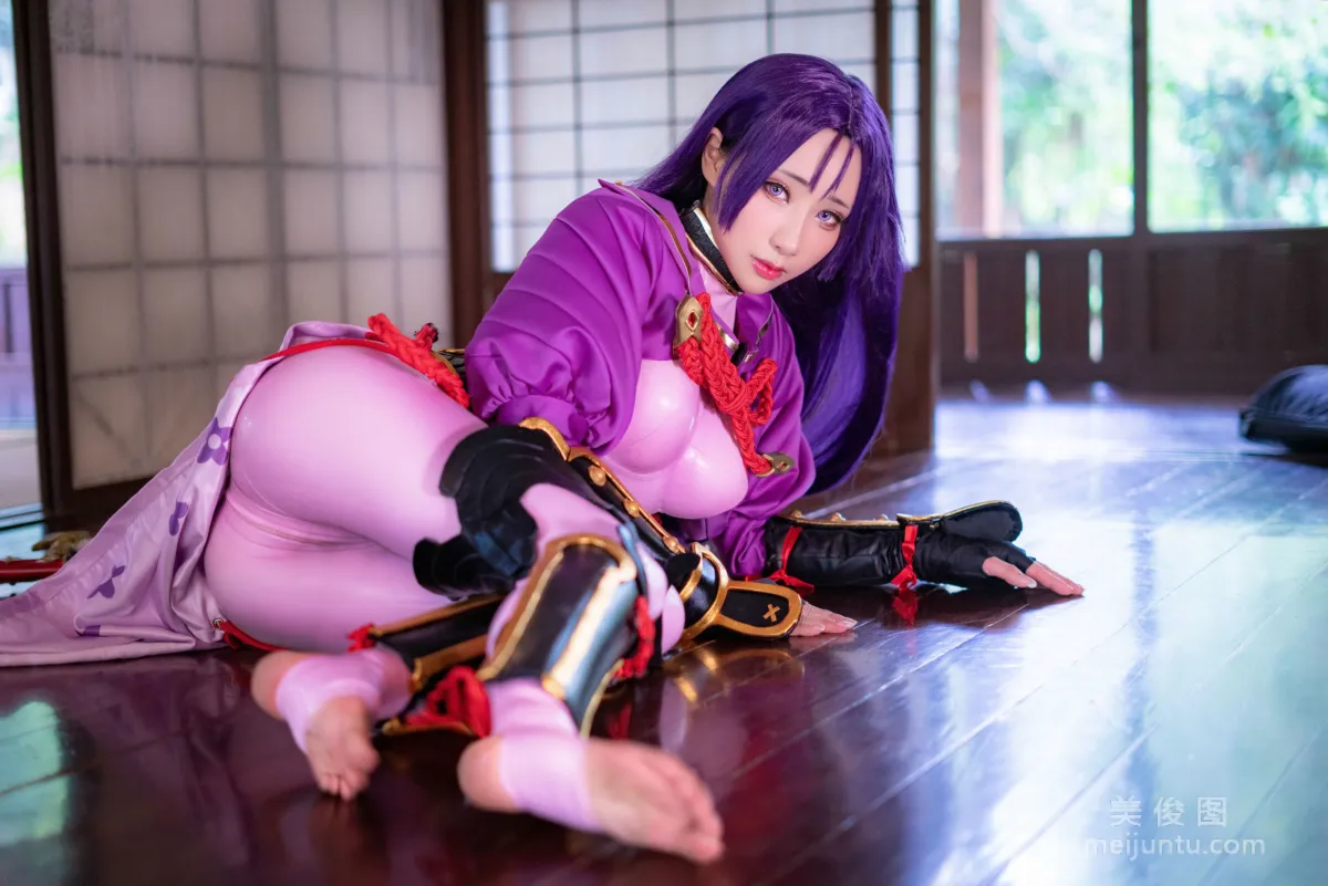 [Web Idols Coser] Yubo HaneAme, Minamoto no Yorimitsu, Photo Set photo 34