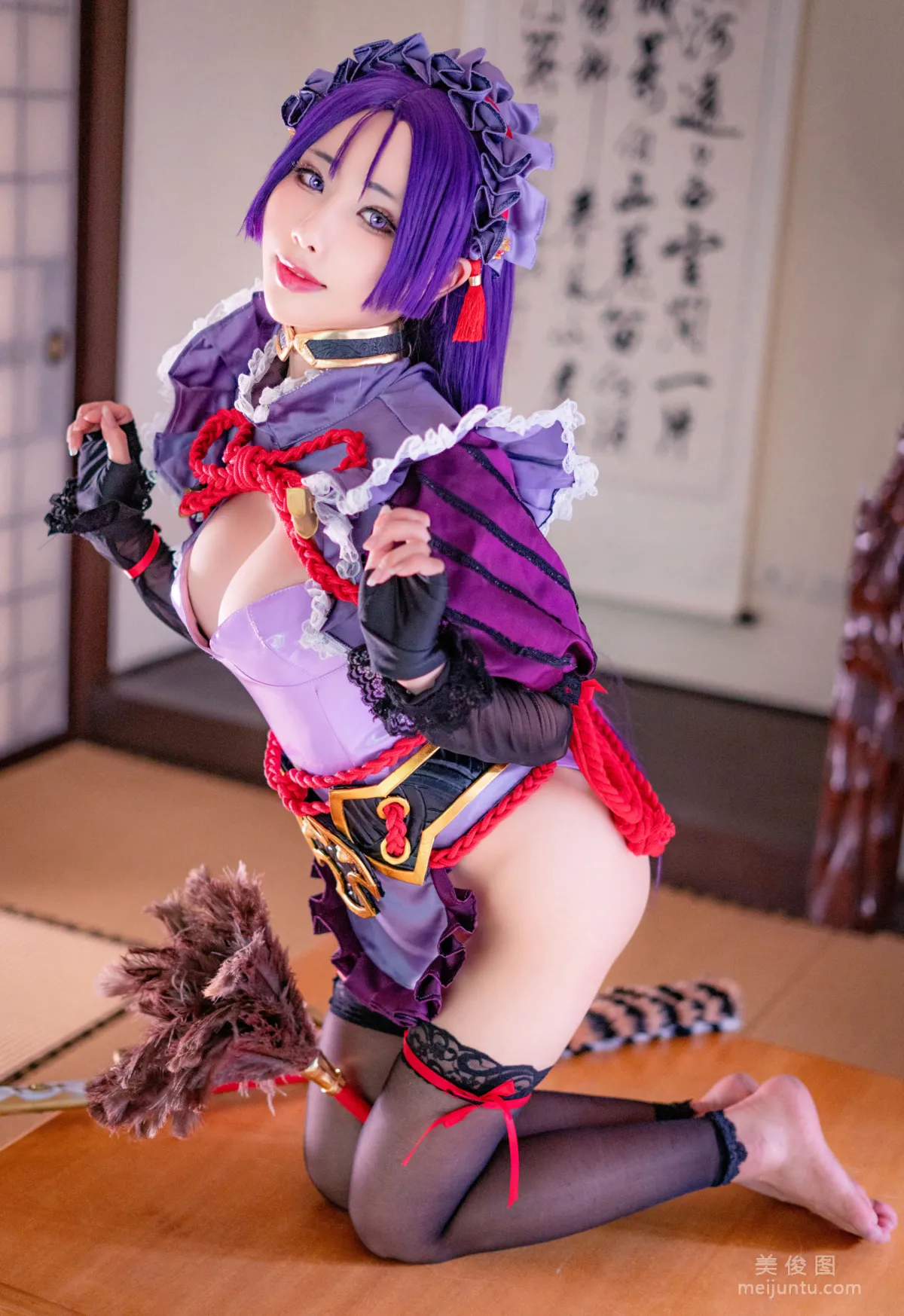 [Web Idols Coser] Yubo HaneAme, Minamoto no Yorimitsu, Photo Set photo 76