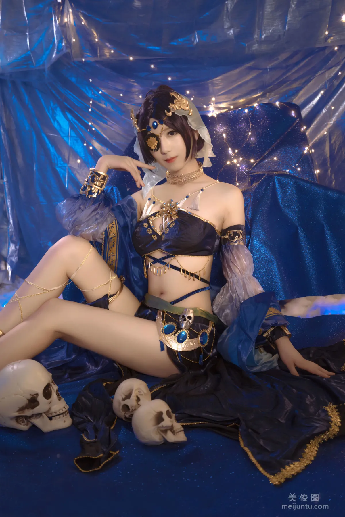 [美女Coser] 彌音音ww 《藍色魅影》 寫真集 6