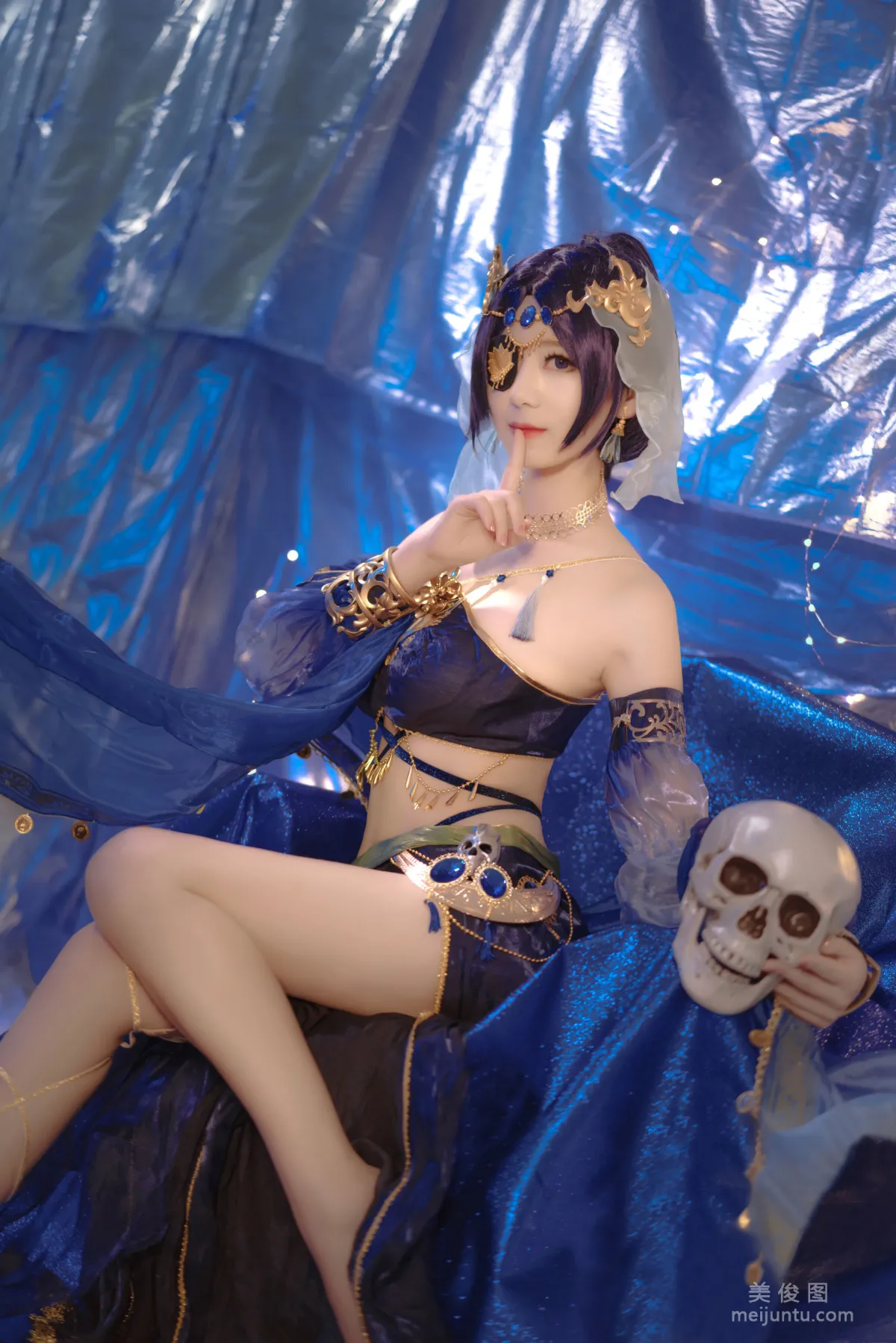 [美女Coser] 弥音音ww 《蓝色魅影》 写真集2