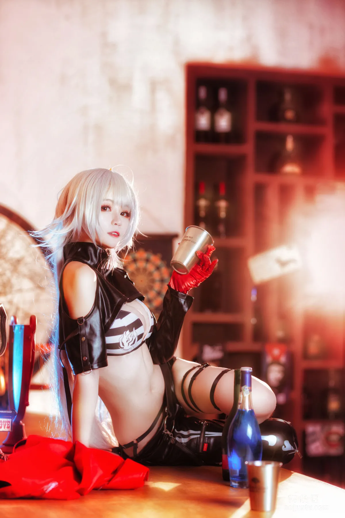 [美女Coser] yui金鱼 《贞德》 写真集16