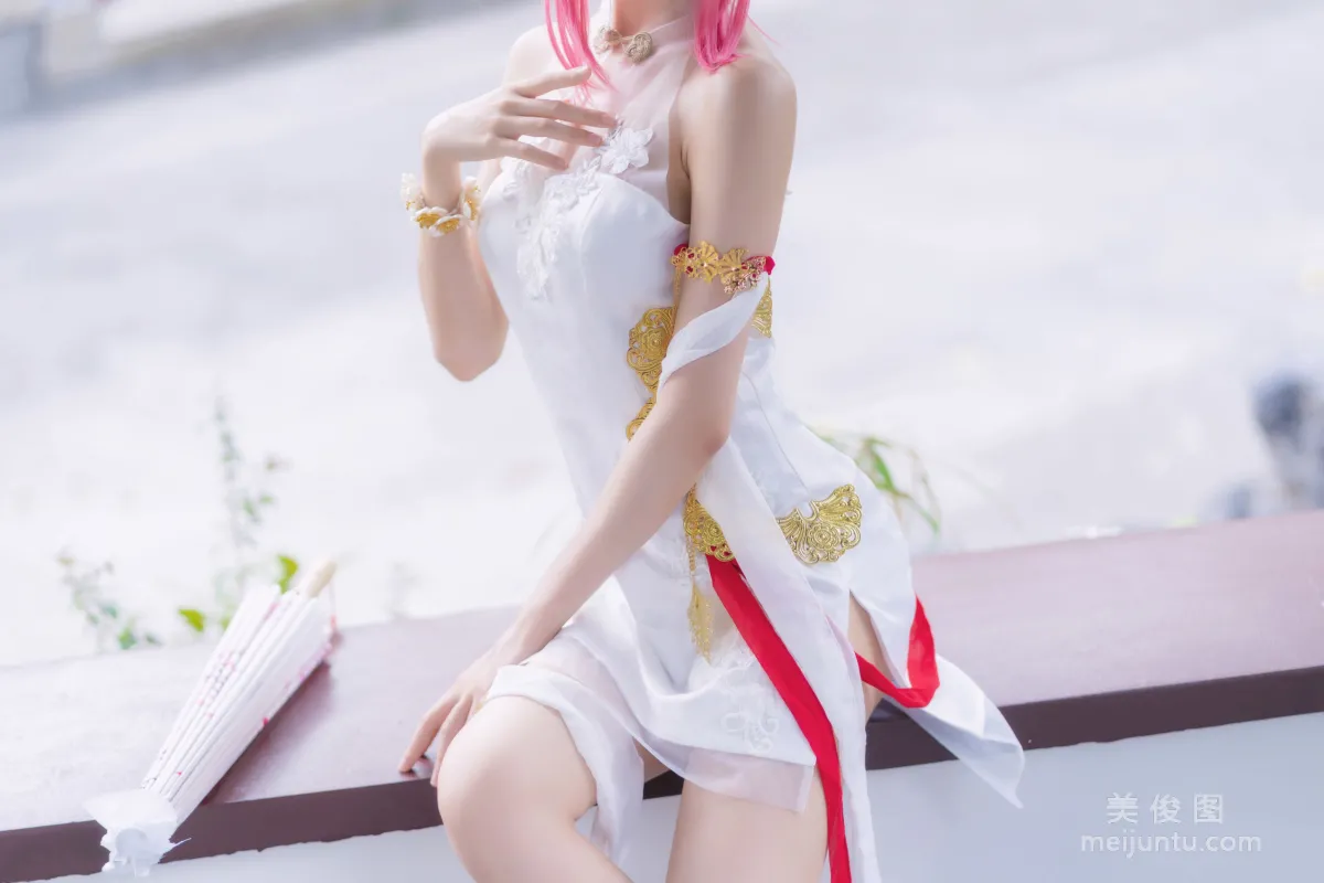 Mu Mianmian OwO Double-Flowered Cherry Blossom Photo Set photo 15