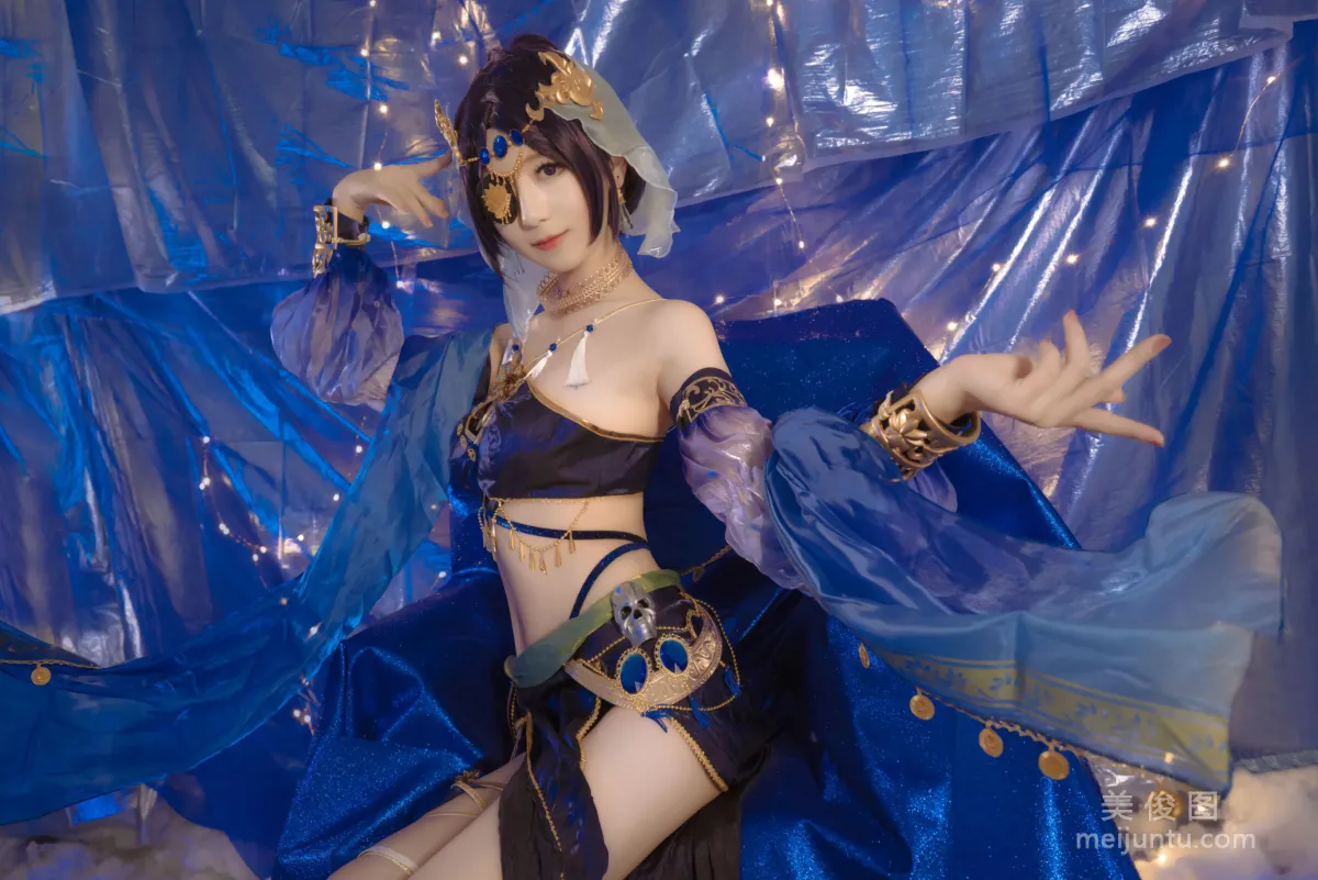 [美女Coser] 彌音音ww 《藍色魅影》 寫真集 10