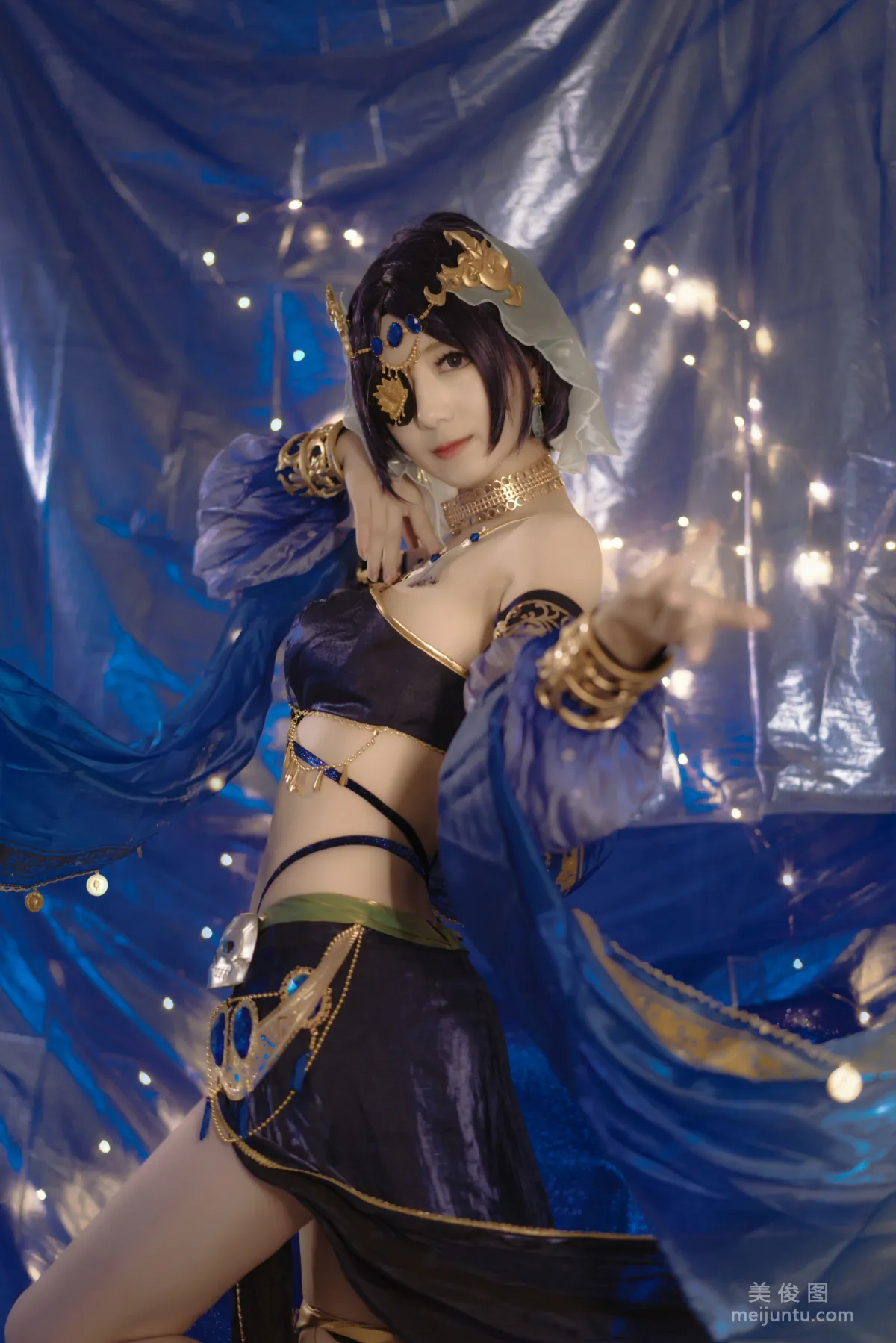 [美女Coser] 彌音音ww 《藍色魅影》 寫真集 5