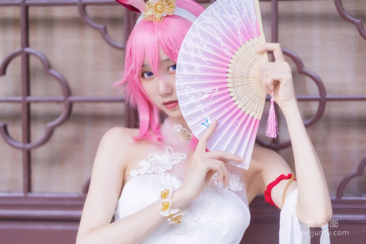 Mu Mianmian OwO Double-Flowered Cherry Blossom Photo Set photo 19