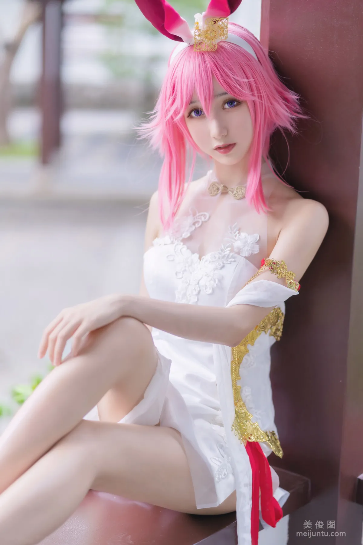 Mu Mianmian OwO Double-Flowered Cherry Blossom Photo Set photo 16