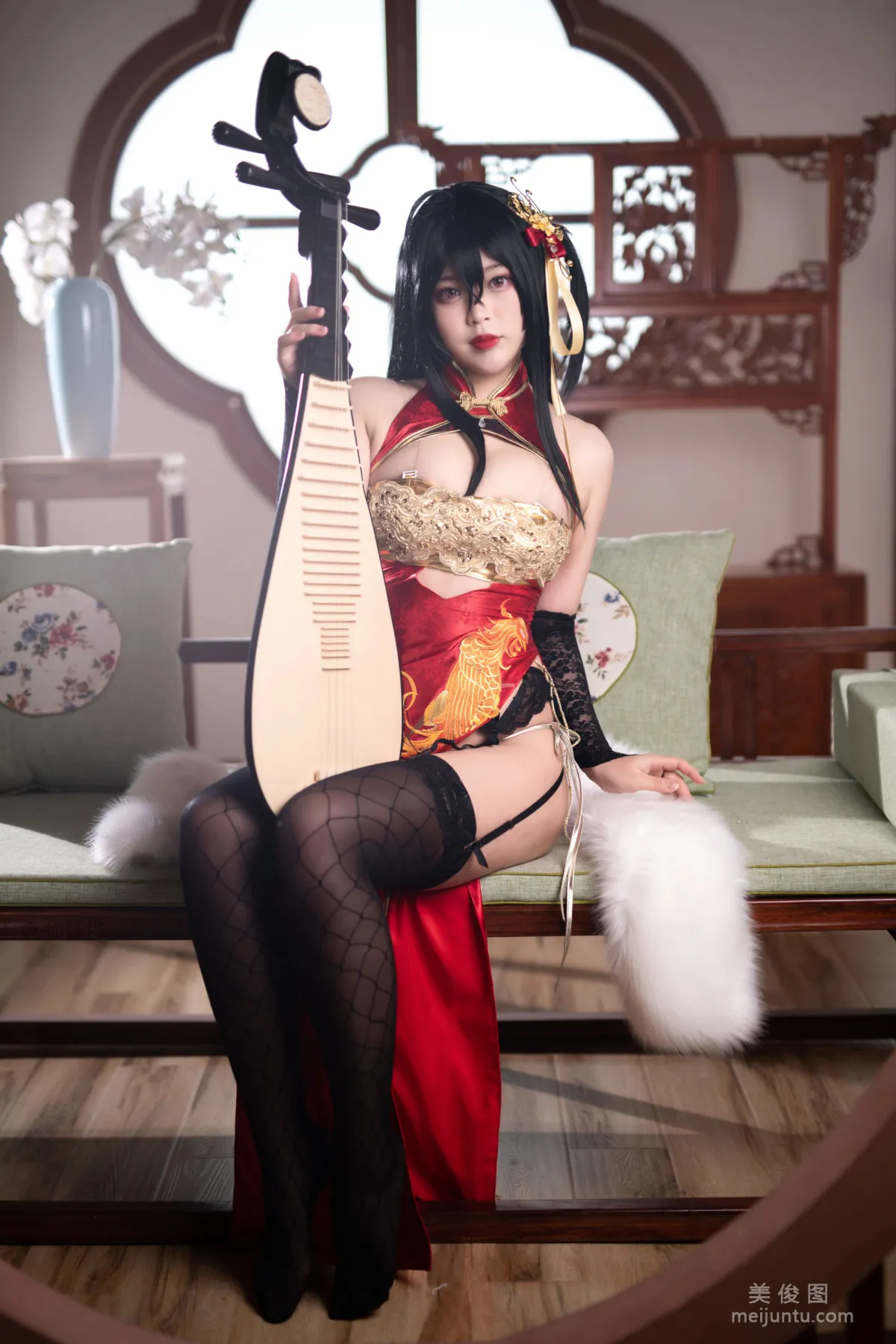 萌系小姐姐-白烨- 《大凤旗袍》 写真集1