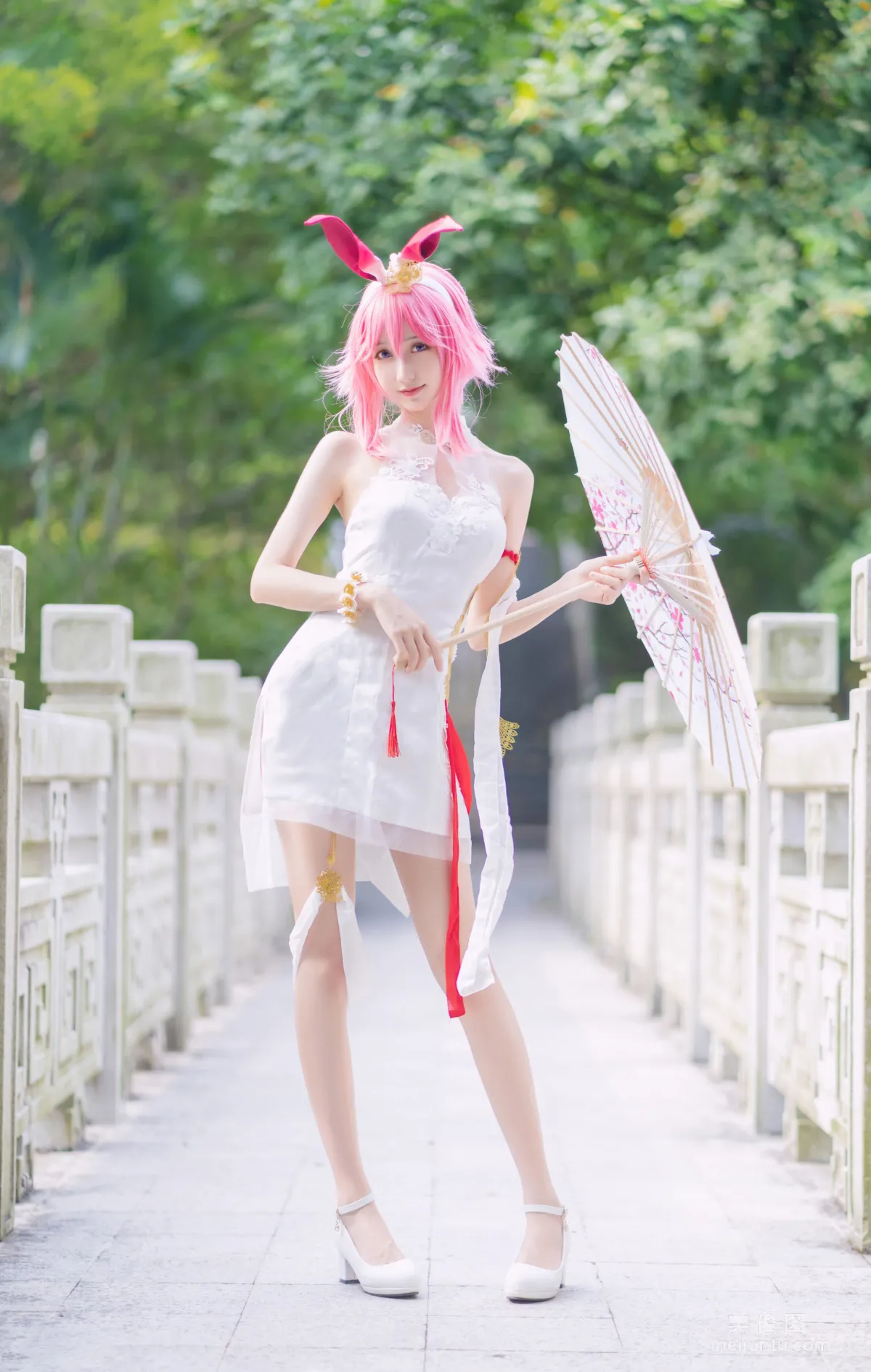 Mu Mianmian OwO Double-Flowered Cherry Blossom Photo Set photo 12
