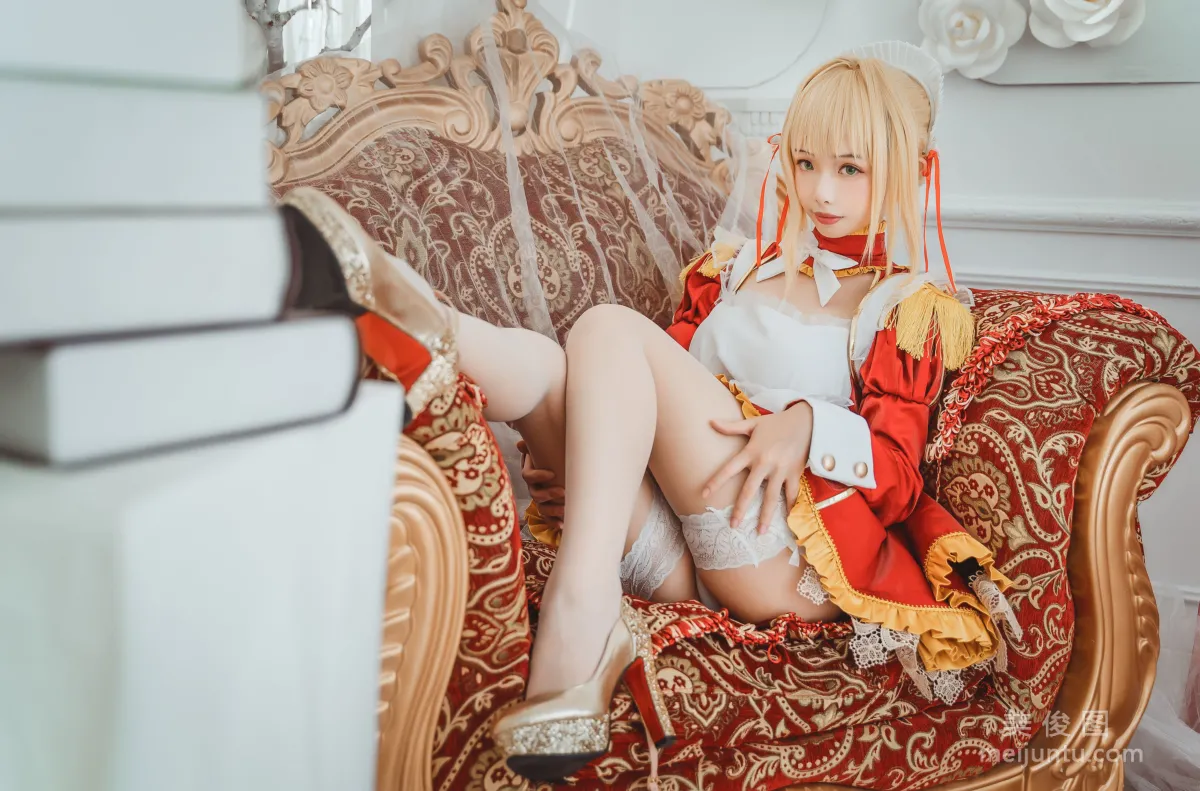 [美女Coser] 雯妹 《尼禄女仆》 写真集18