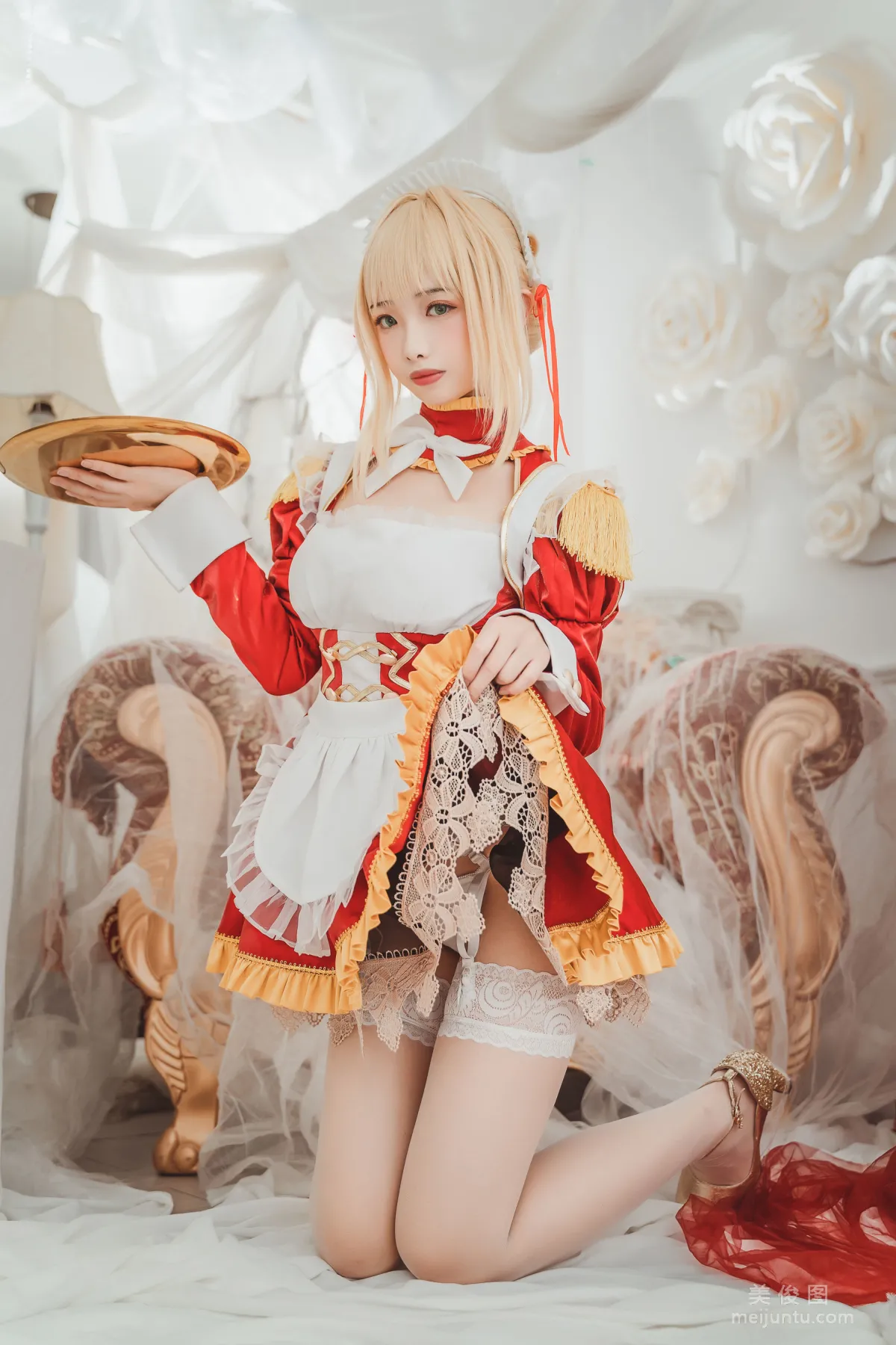 [美女Coser] 雯妹 《尼禄女仆》 写真集7