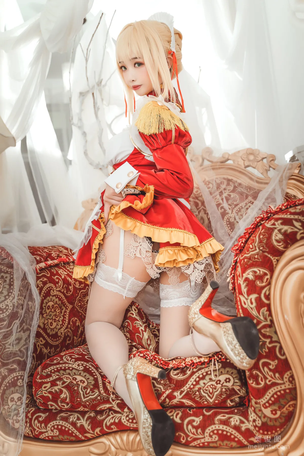 [美女Coser] 雯妹 《尼禄女仆》 写真集14