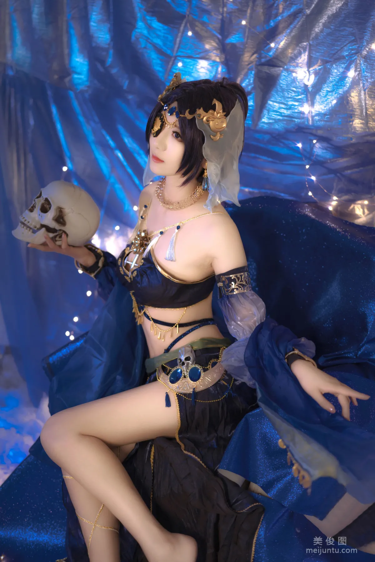 [美女Coser] 弥音音ww 《蓝色魅影》 写真集1