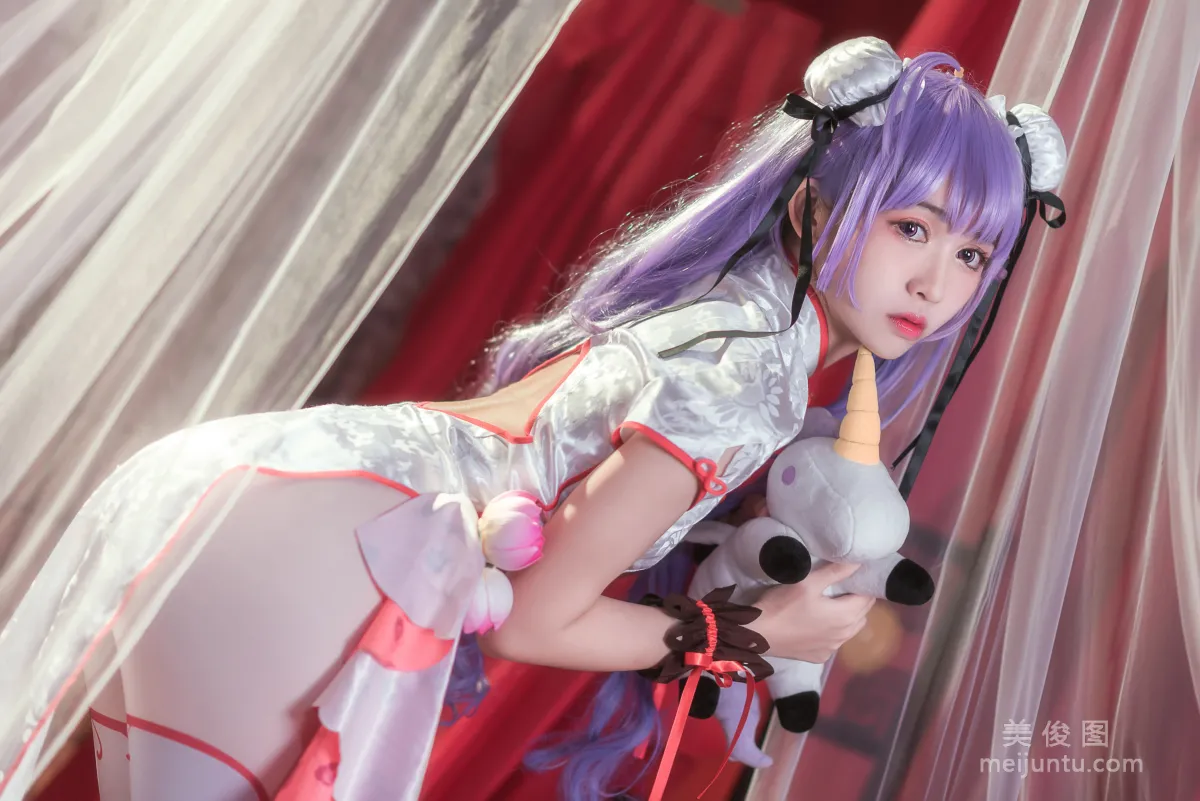 [Coser美女] 鳗鱼霏儿 《碧蓝华裳 独角兽》 写真集6