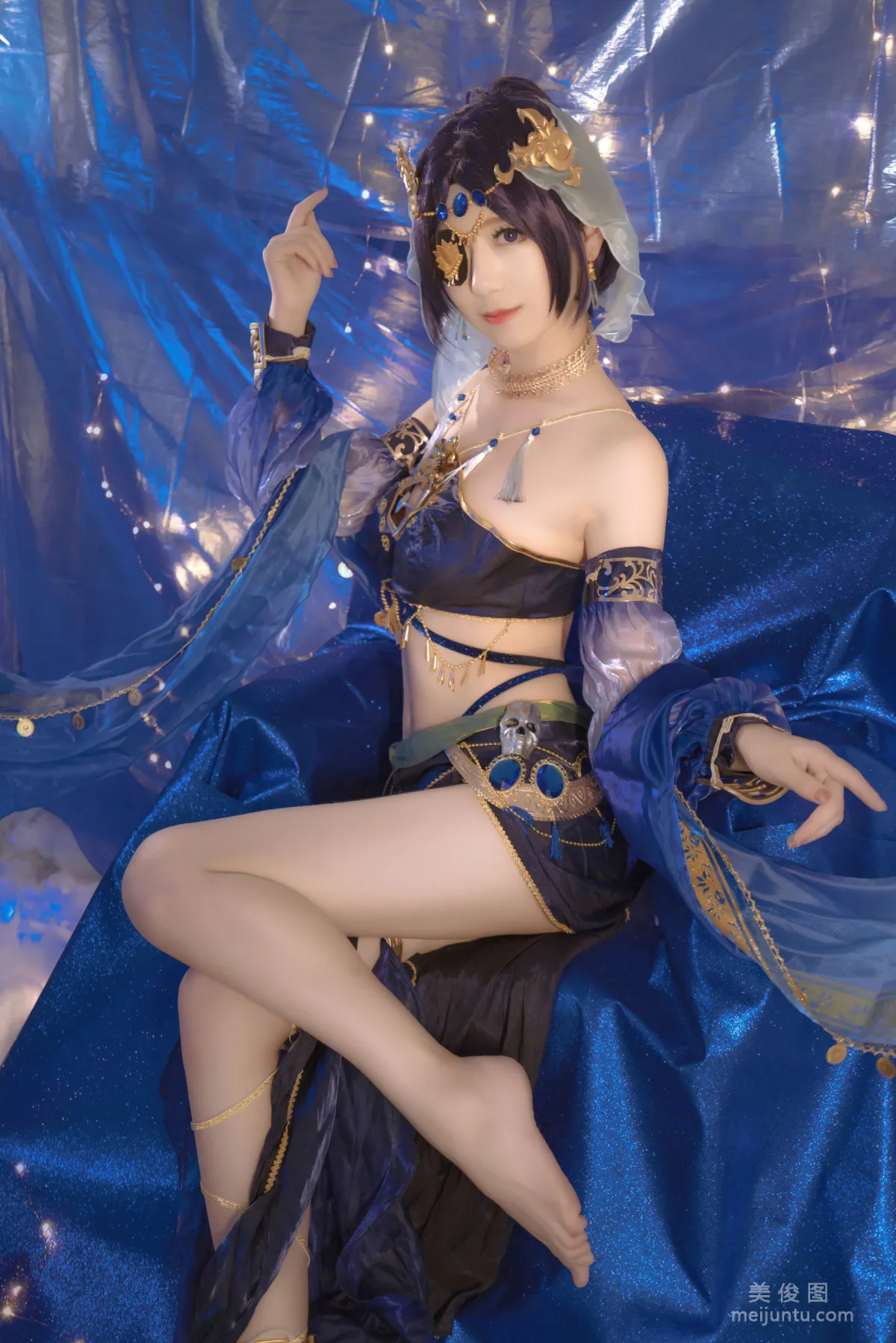 [美女Coser] 彌音音ww 《藍色魅影》 寫真集 4