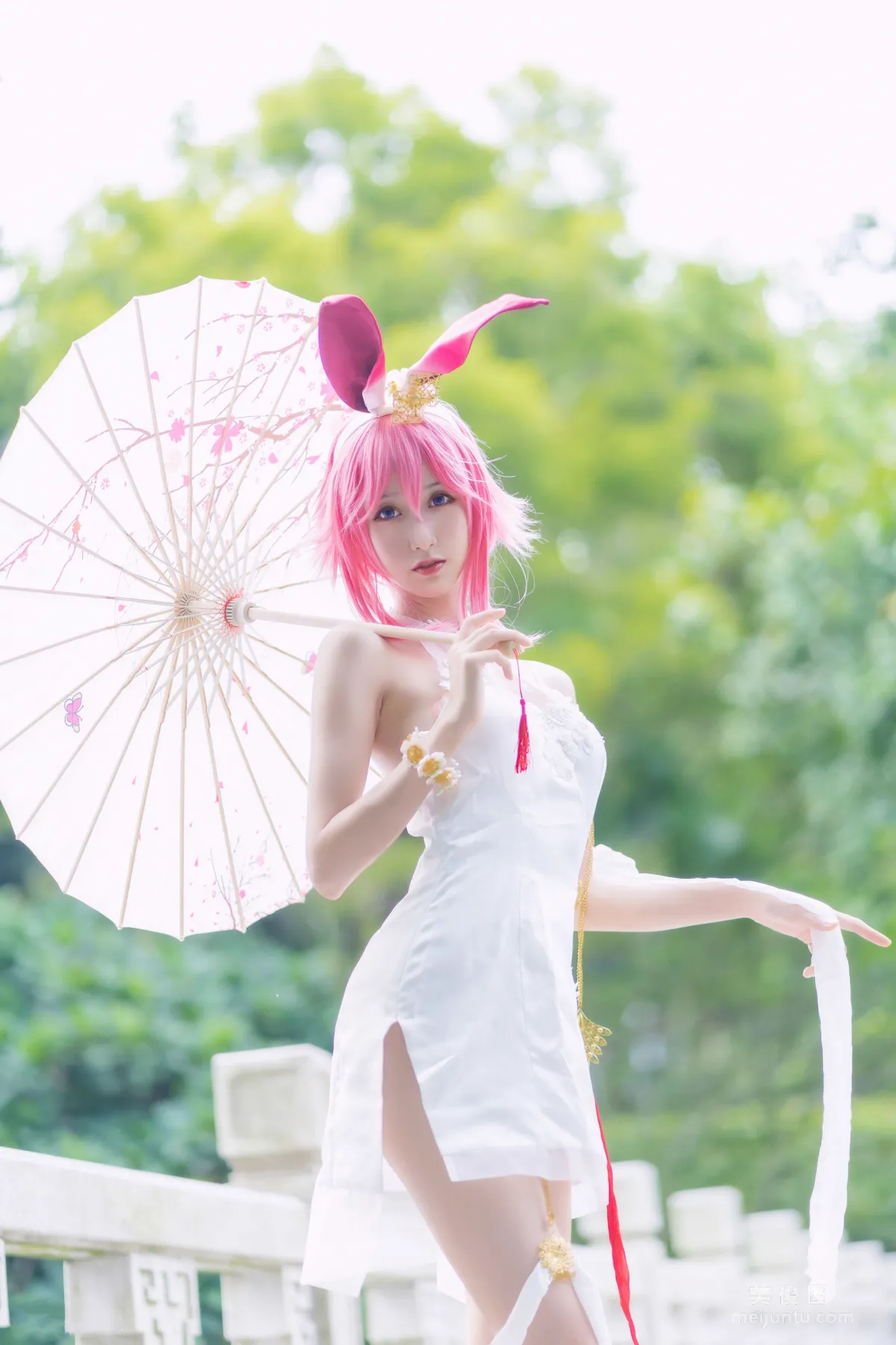 Mu Mianmian OwO Double-Flowered Cherry Blossom Photo Set photo 11