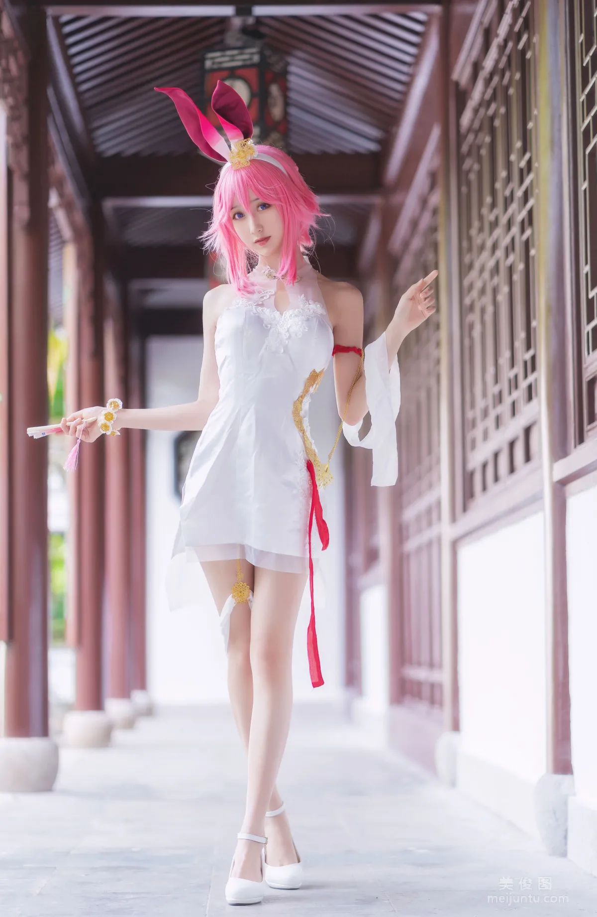Mu Mianmian OwO Double-Flowered Cherry Blossom Photo Set photo 7
