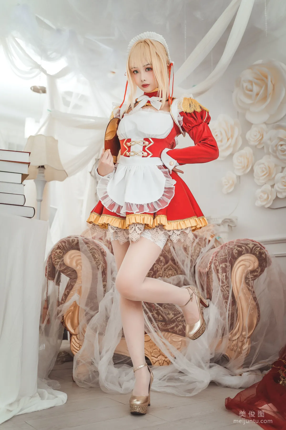 [美女Coser] 雯妹 《尼禄女仆》 写真集2