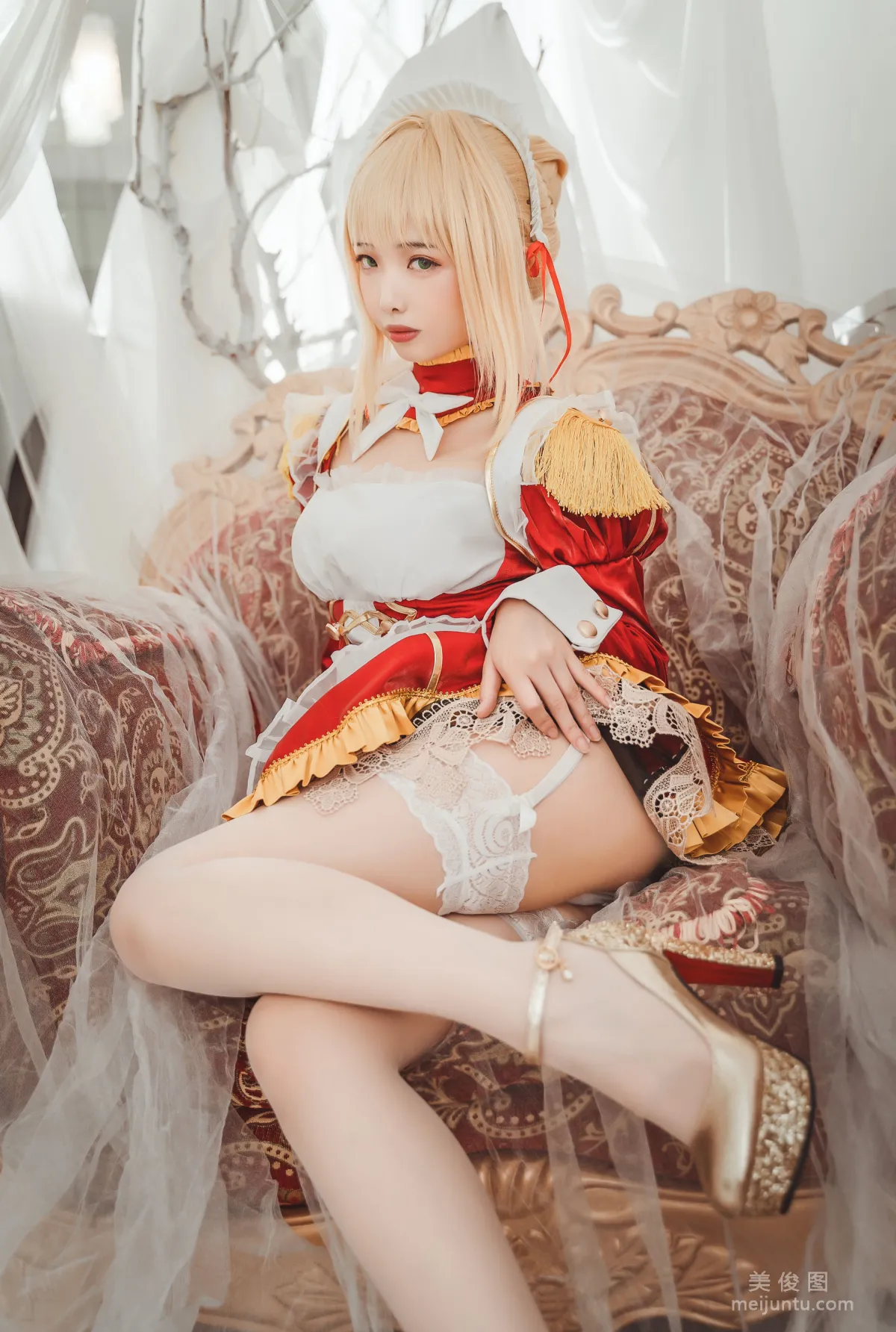 [美女Coser] 雯妹 《尼禄女仆》 写真集8