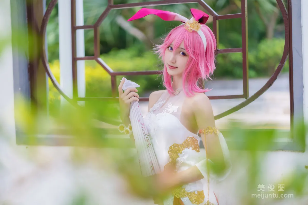 Mu Mianmian OwO Double-Flowered Cherry Blossom Photo Set photo 2