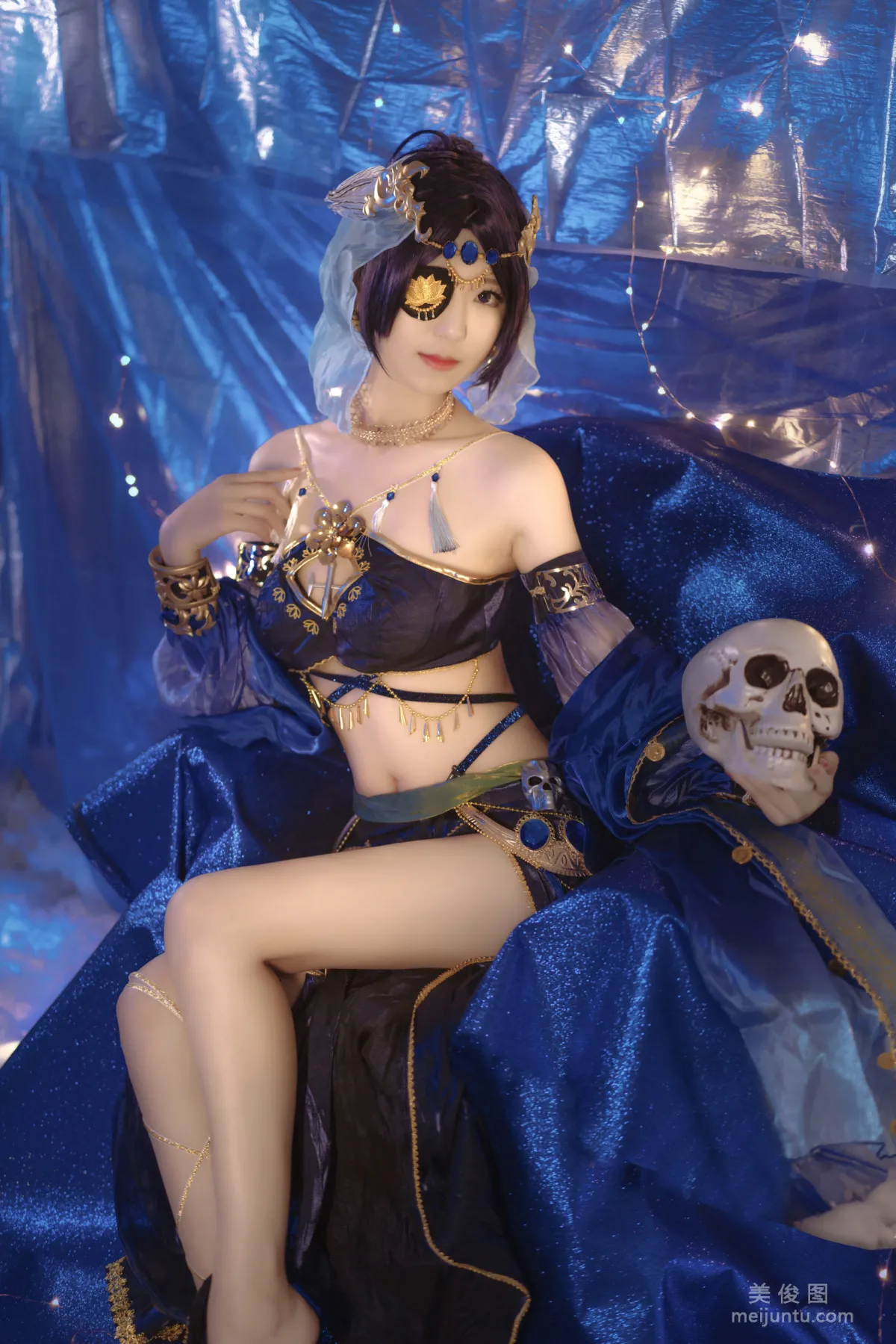 [美女Coser] 彌音音ww 《藍色魅影》 寫真集 3