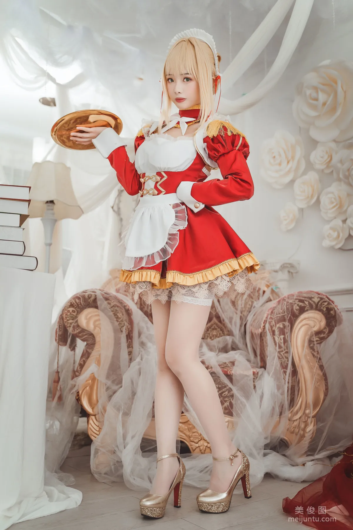 [美女Coser] 雯妹 《尼祿女仆》 寫真集 1