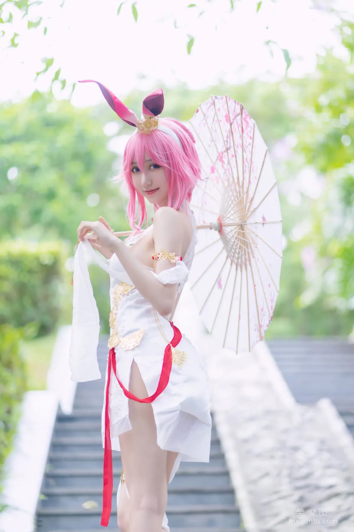 Mu Mianmian OwO Double-Flowered Cherry Blossom Photo Set photo 14
