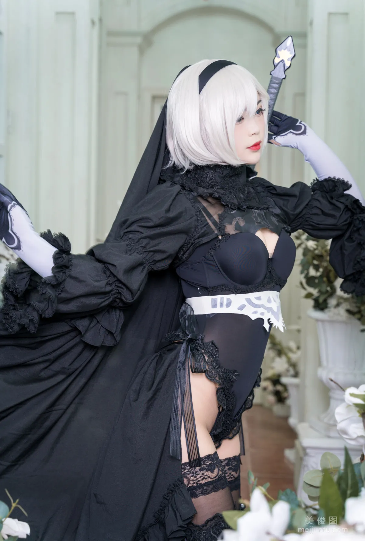 [美女Coser] -白烨- 《2b全套》 写真集2