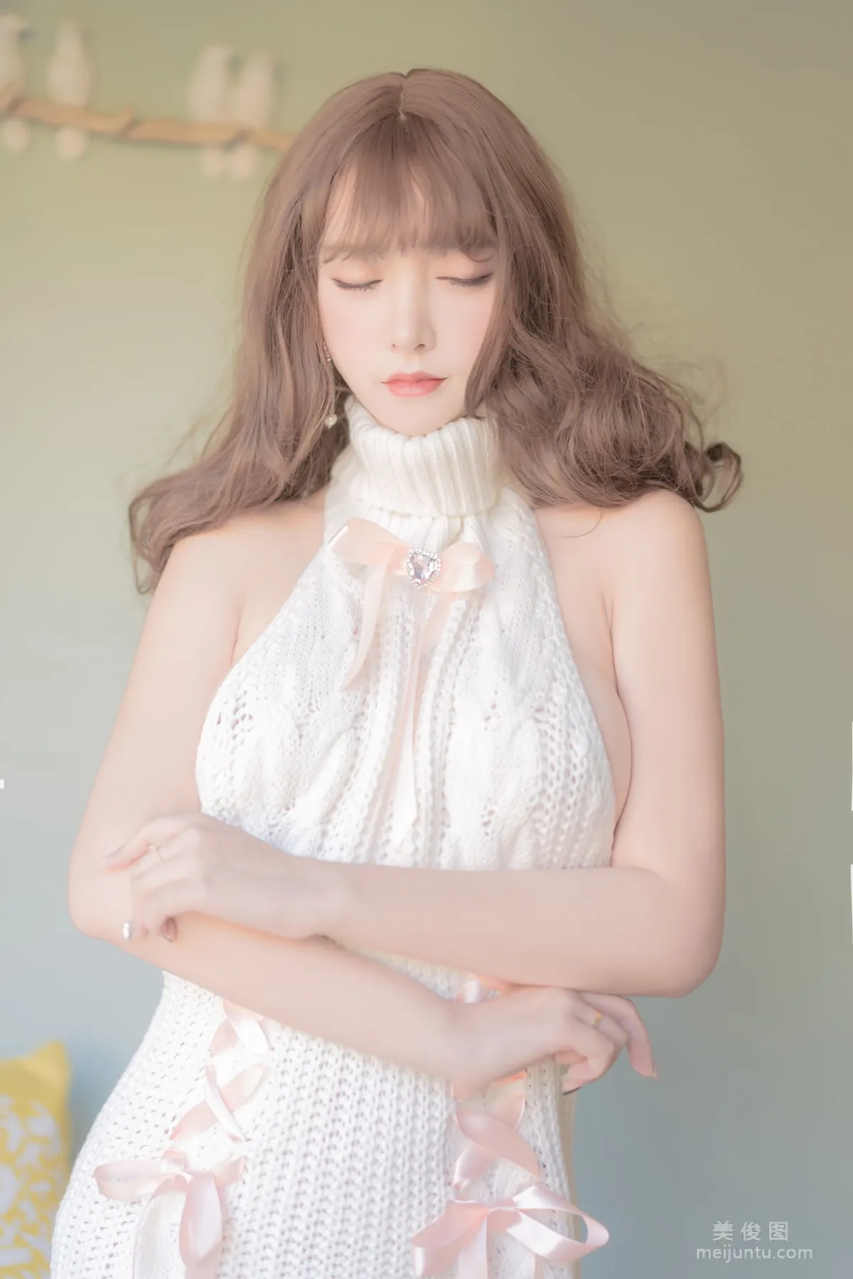 [Web Idols] Mixianxian sama Sweater Photo Set photo 21
