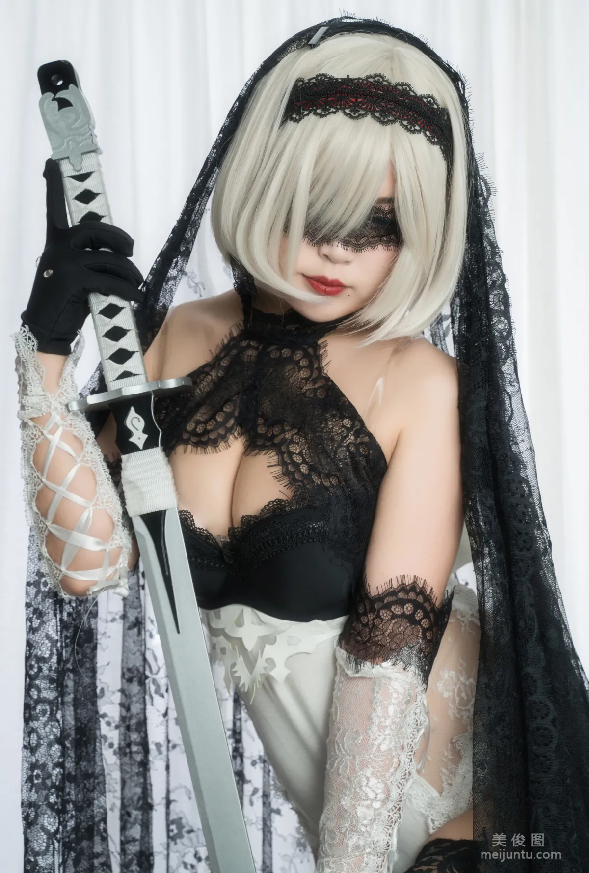 [美女Coser] -白烨- 《2b全套》 写真集62