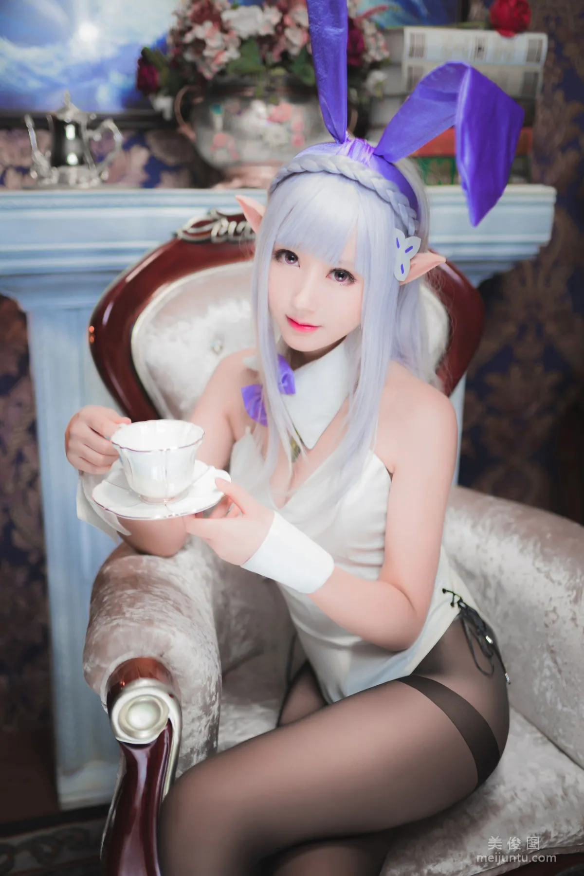 Cosplay Mo Xiaowu, Aimi Liya Bunny Girl, Photo Set photo 6