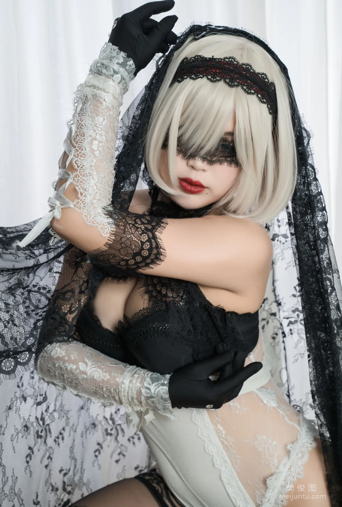 [美女Coser] -白烨- 《2b全套》 写真集67