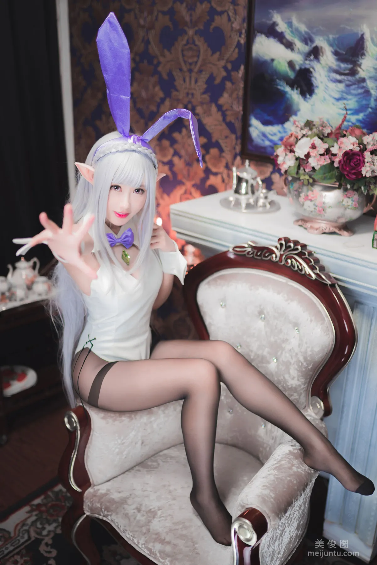Cosplay Mo Xiaowu, Aimi Liya Bunny Girl, Photo Set photo 14