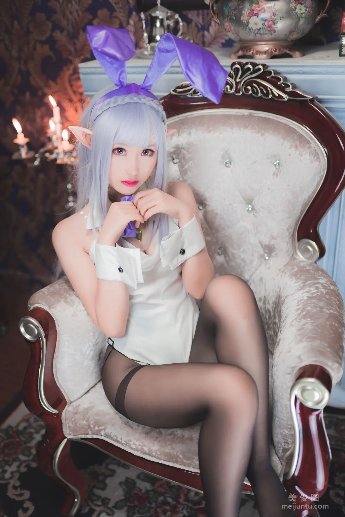 Cosplay Mo Xiaowu, Aimi Liya Bunny Girl, Photo Set photo 13
