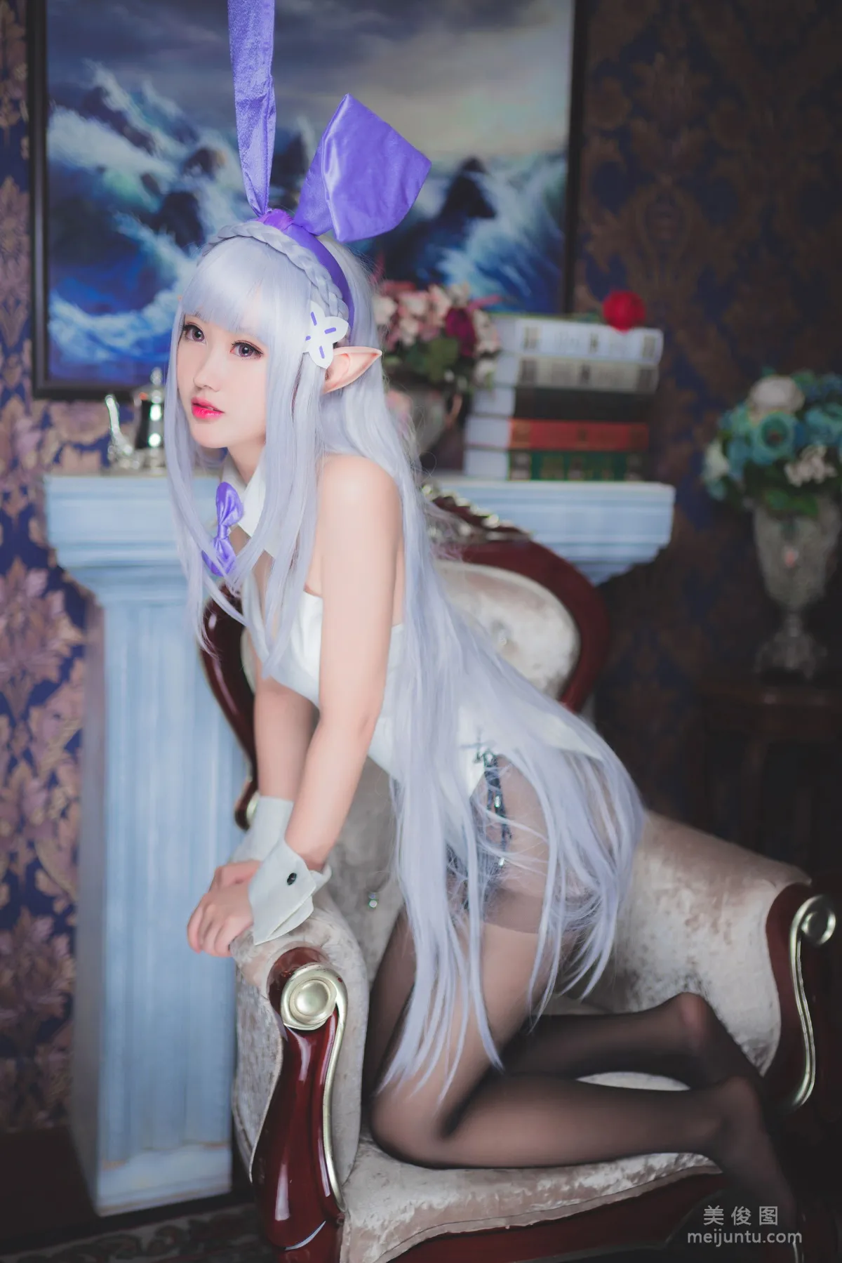 Cosplay Mo Xiaowu, Aimi Liya Bunny Girl, Photo Set photo 8