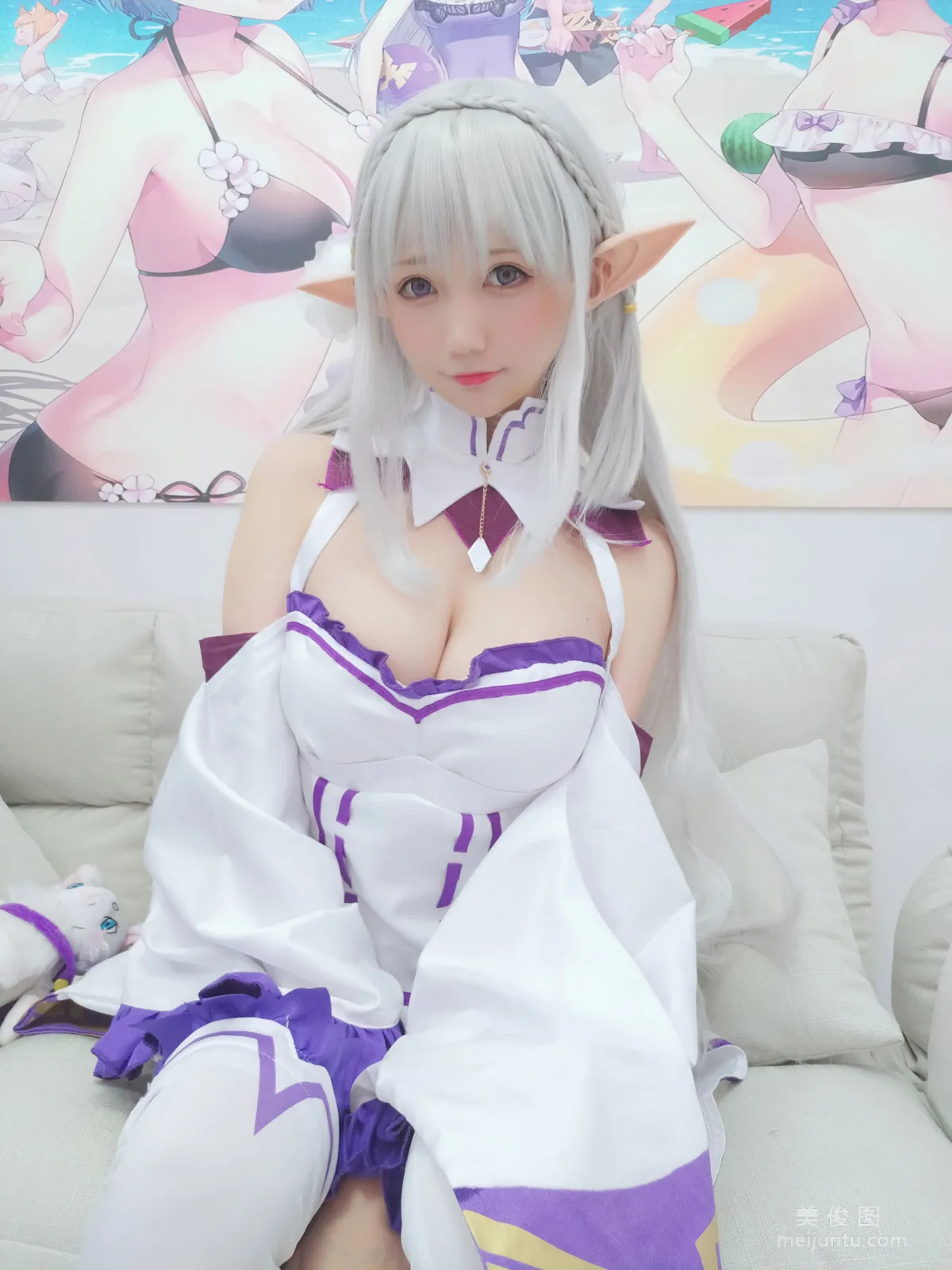 NAGISA魔物喵 《自摄系列 No.005 艾米莉亚》 写真集9