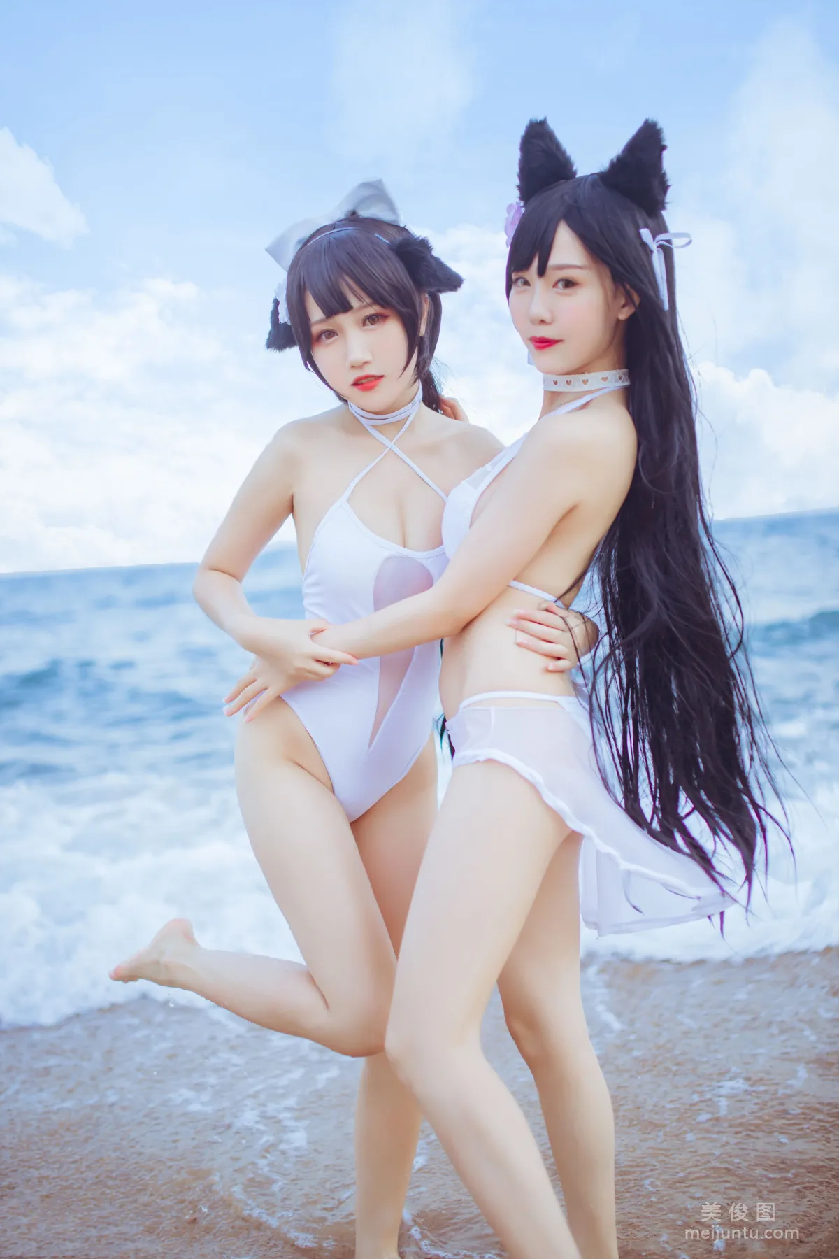 Douniang Lishi x Bu Daimao, Mastiff Beach Swimwear Photo Set photo 25
