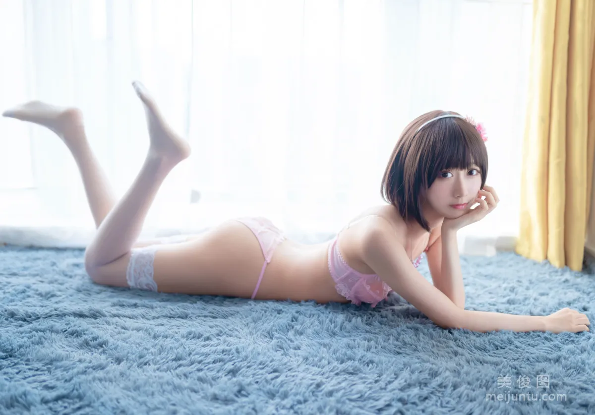 Mu Mianmian OwO, Kato Megumi Underwear Photo Set photo 10