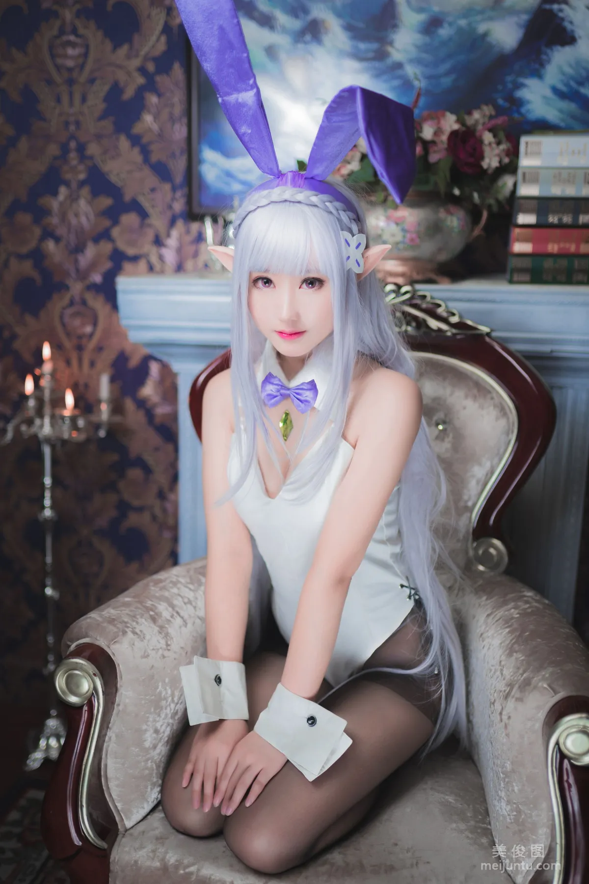 Cosplay Mo Xiaowu, Aimi Liya Bunny Girl, Photo Set photo 18