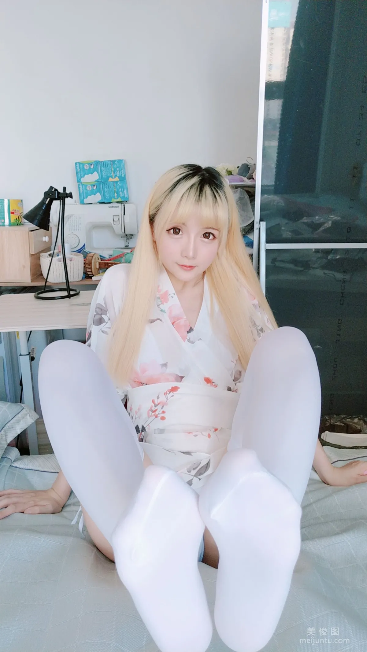 [Web Idols Coser Beauty] Xingzhi Chichi, Kimono Photo Set photo 39